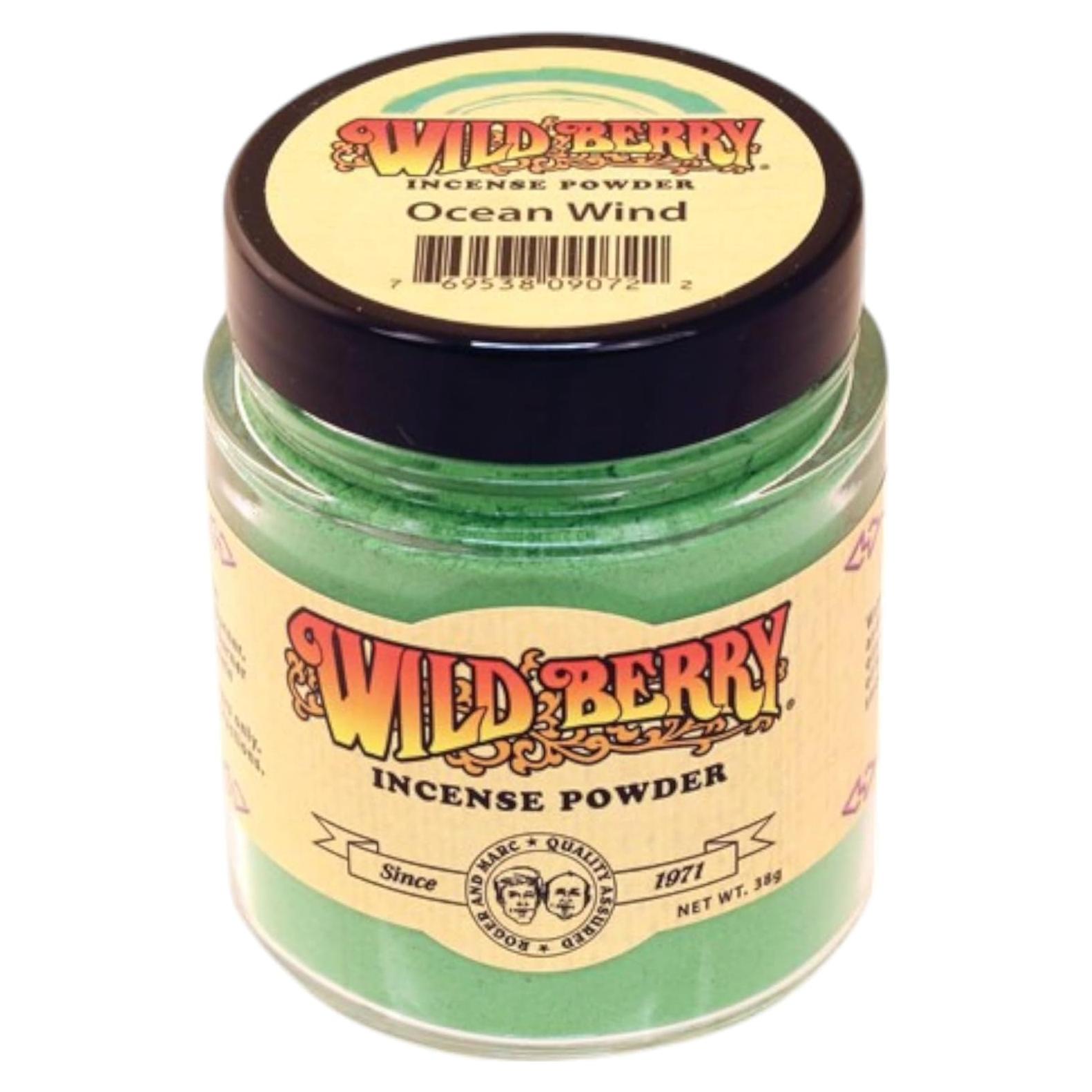 Polvo de Incienso Ocean Wind Wild Berry 38g Aromaterapia