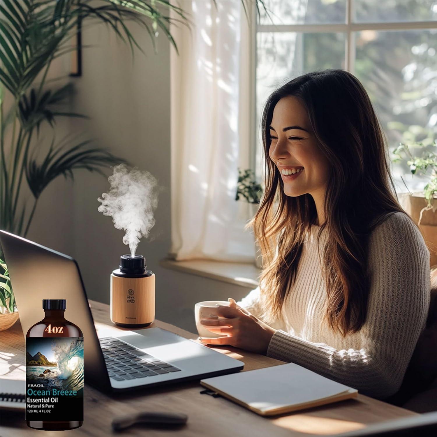 Aceite Esencial Brisa Oceánica FRAOIL 120ml para Difusor