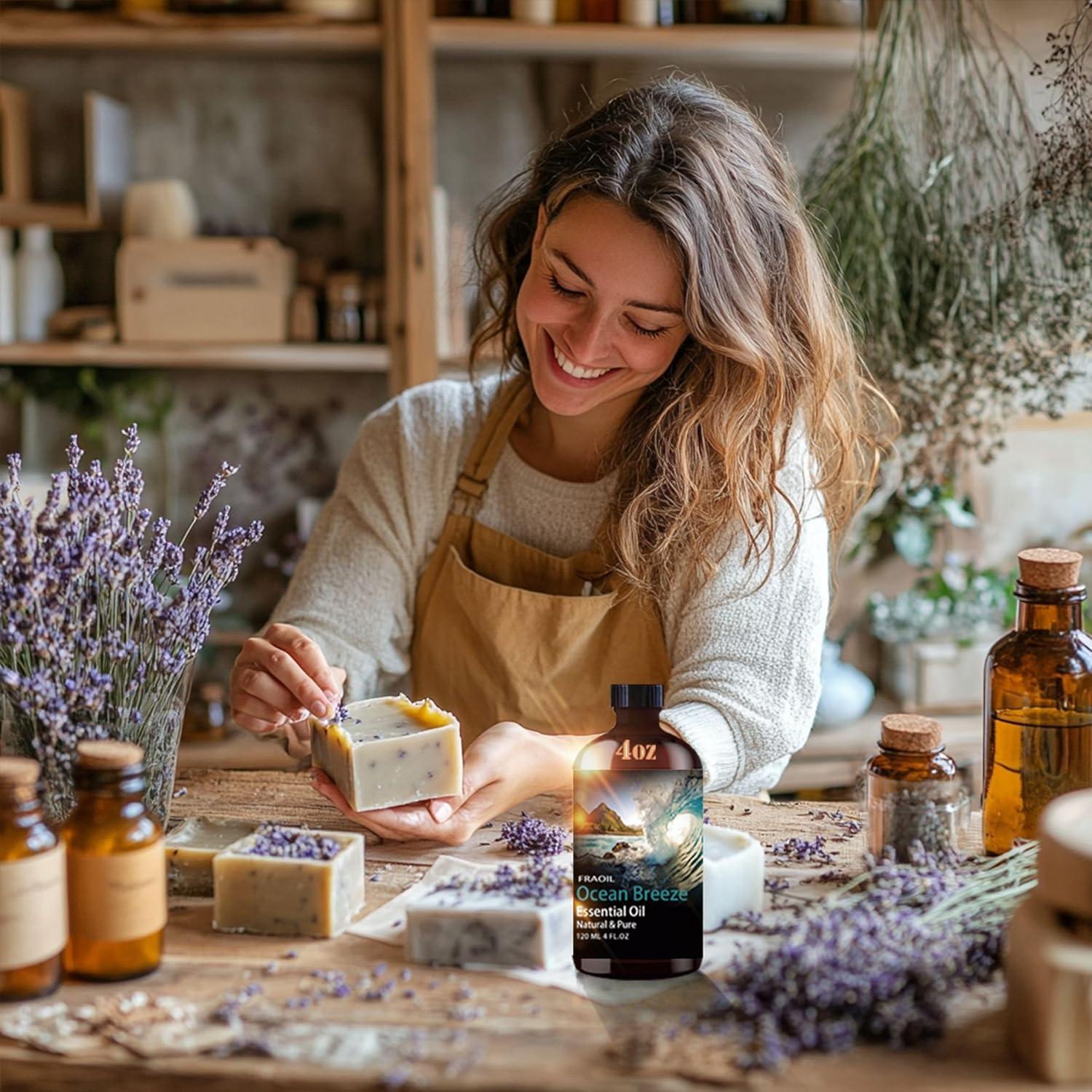 Aceite Esencial Brisa Oceánica FRAOIL 120ml para Difusor