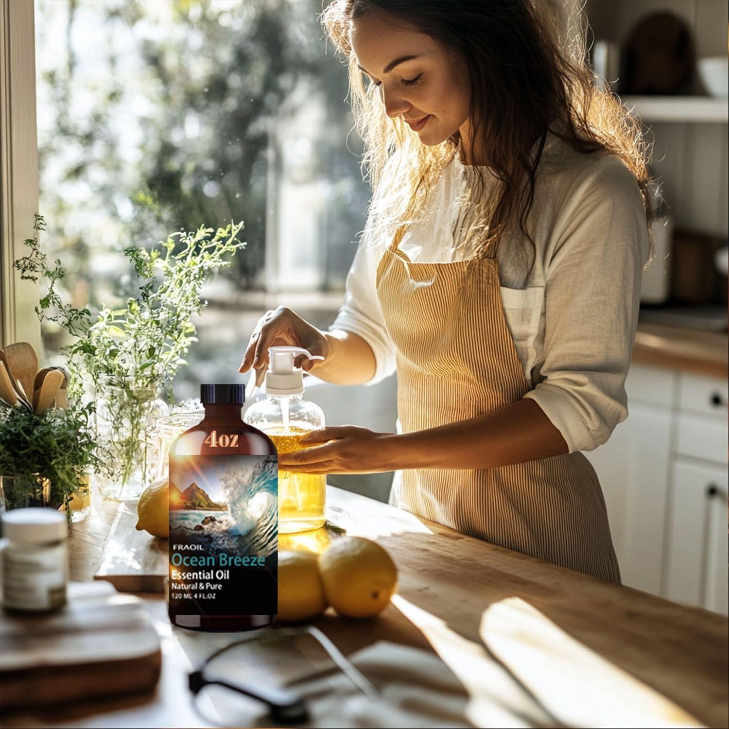 Aceite Esencial Brisa Oceánica FRAOIL 120ml para Difusor