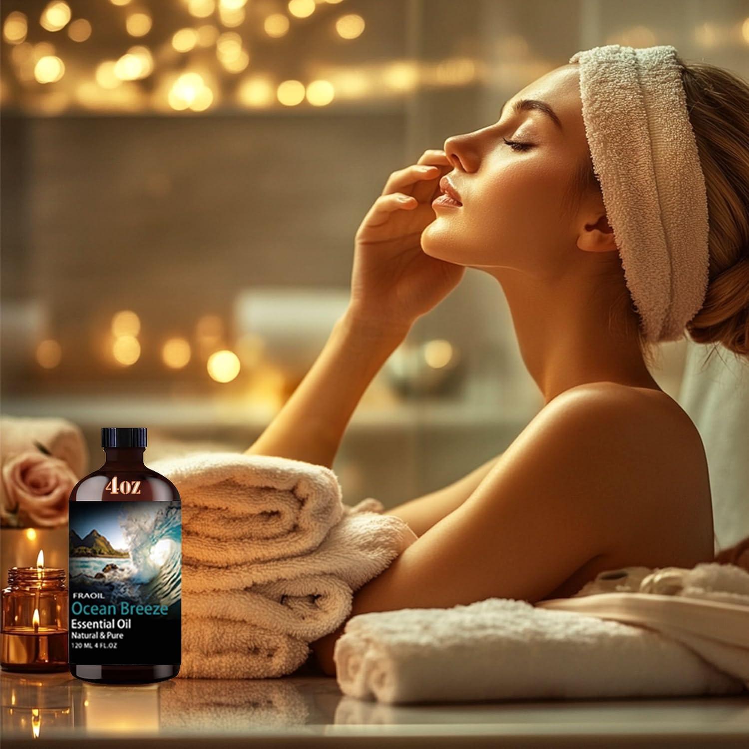 Aceite Esencial Brisa Oceánica FRAOIL 120ml para Difusor