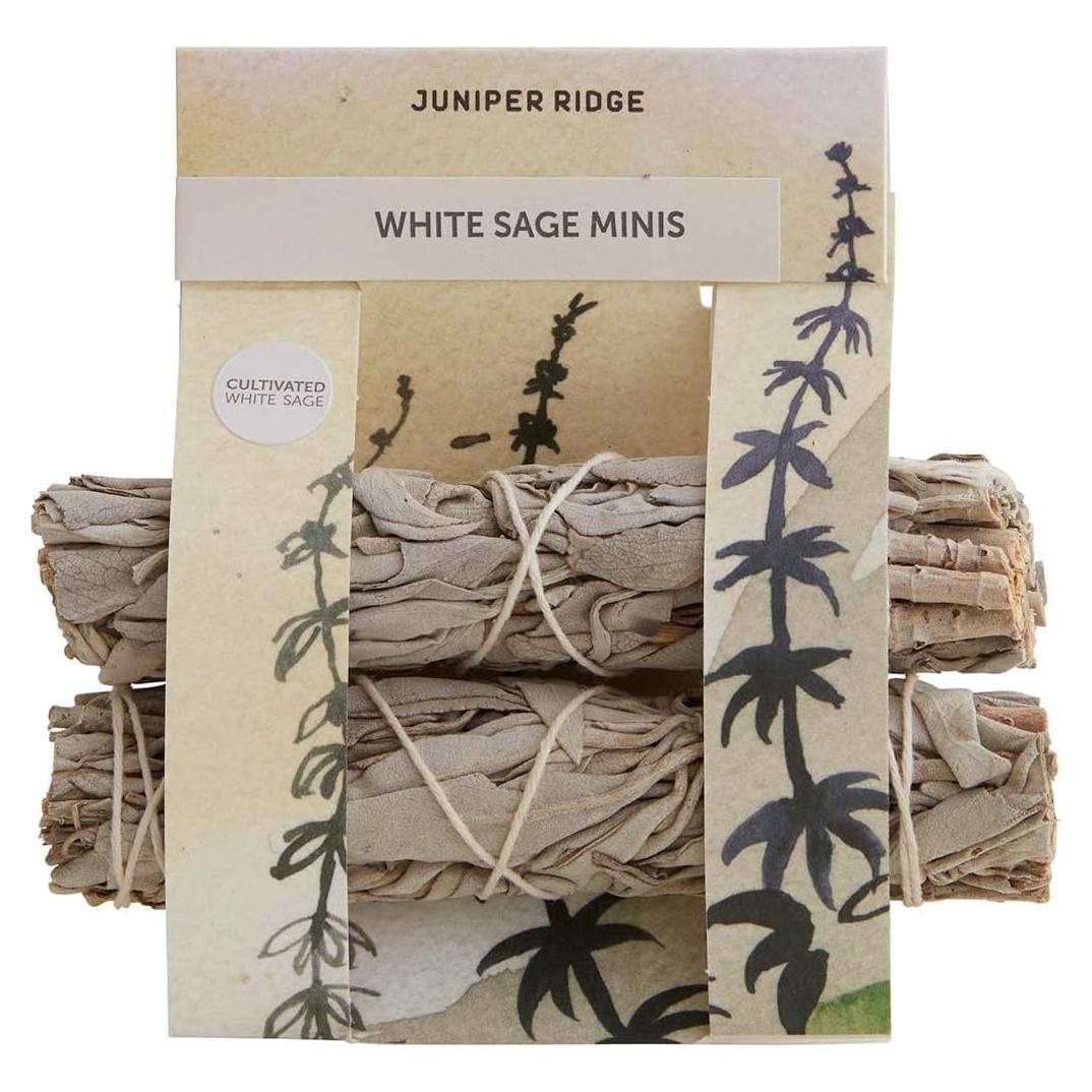 Incienso Natural Juniper Ridge Salvia Blanca - Paquete de 2