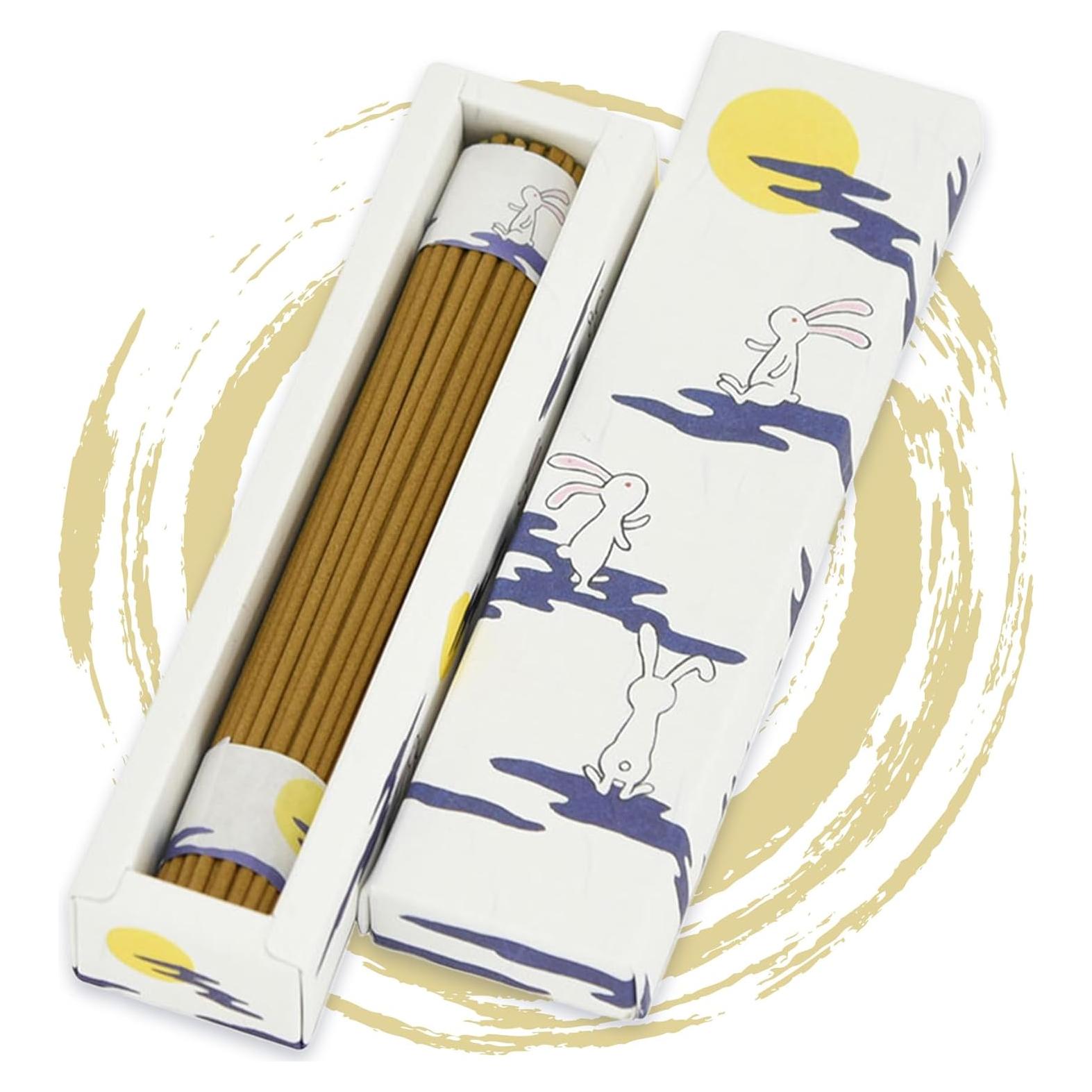 Varitas de Incienso Hasegawa Conejo de la Luna - 50 Unidades