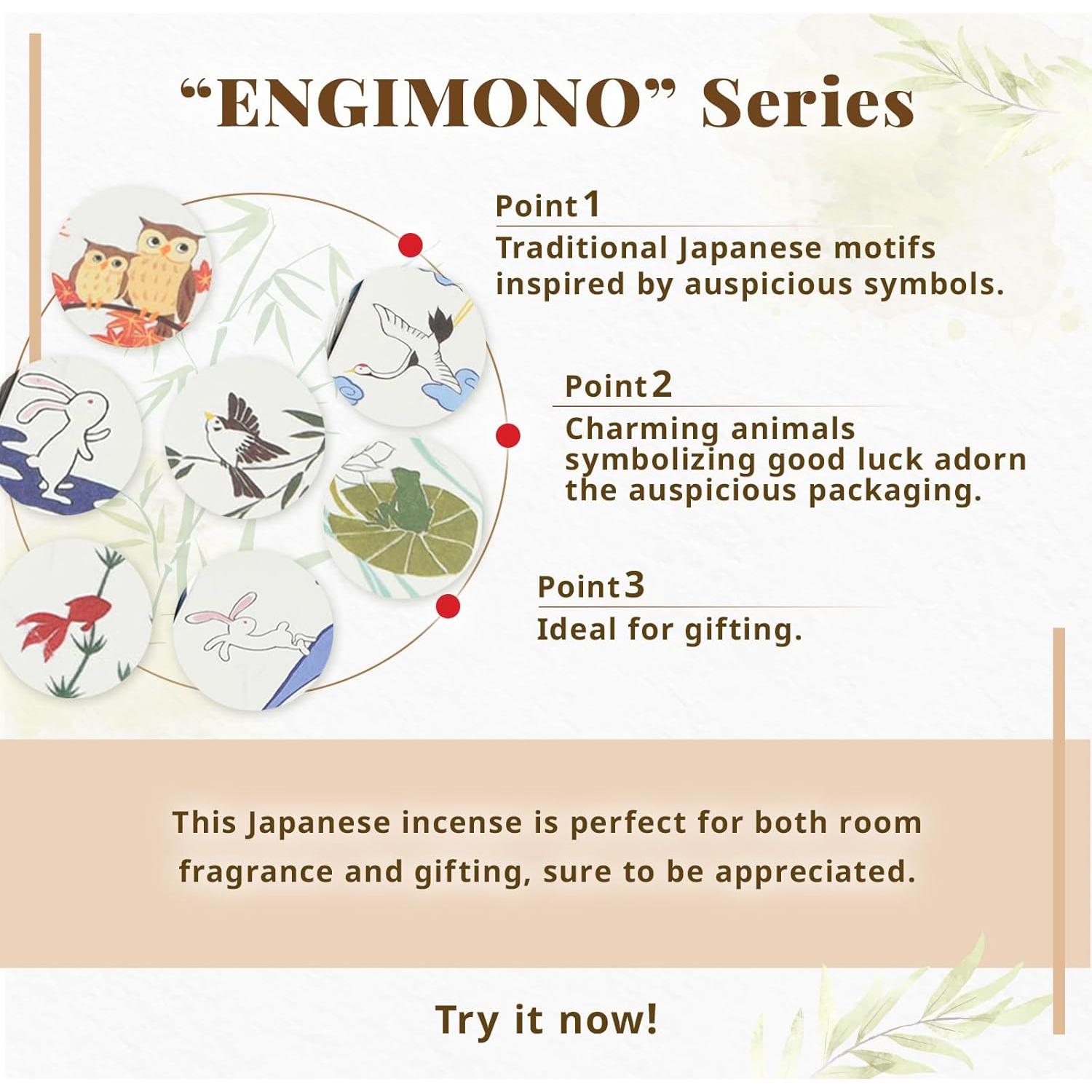 Varitas de Incienso Hasegawa Conejo de la Luna - 50 Unidades