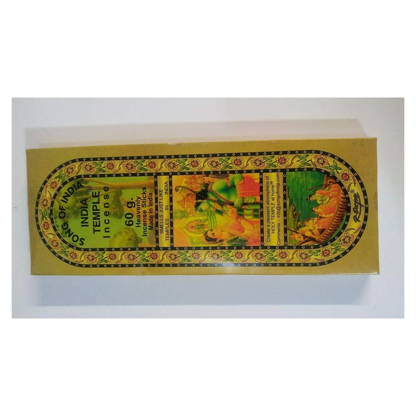 Varitas de Incienso Canción de India - 50 unidades, 60g