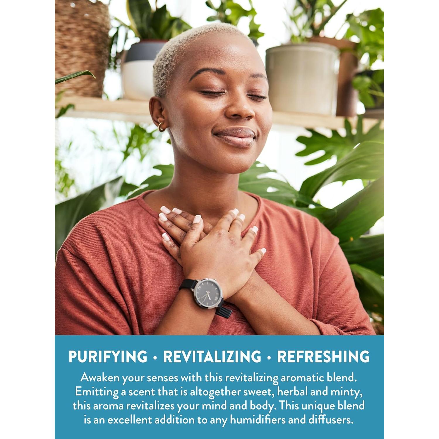 Aceite Esencial Breathe Easy Nature's Truth 15 mL Eucalipto Menta