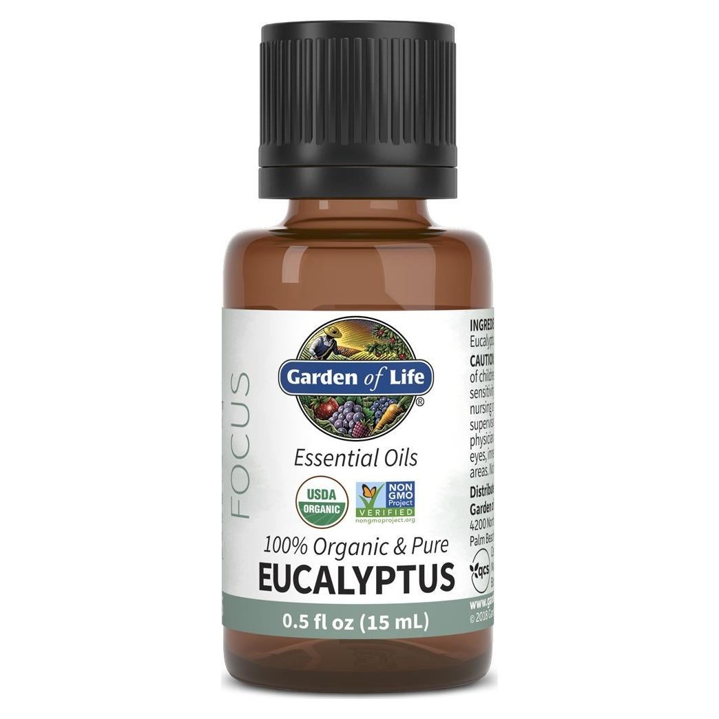 Aceite Esencial de Eucalipto 15 ml Jardín de la Vida Orgánico