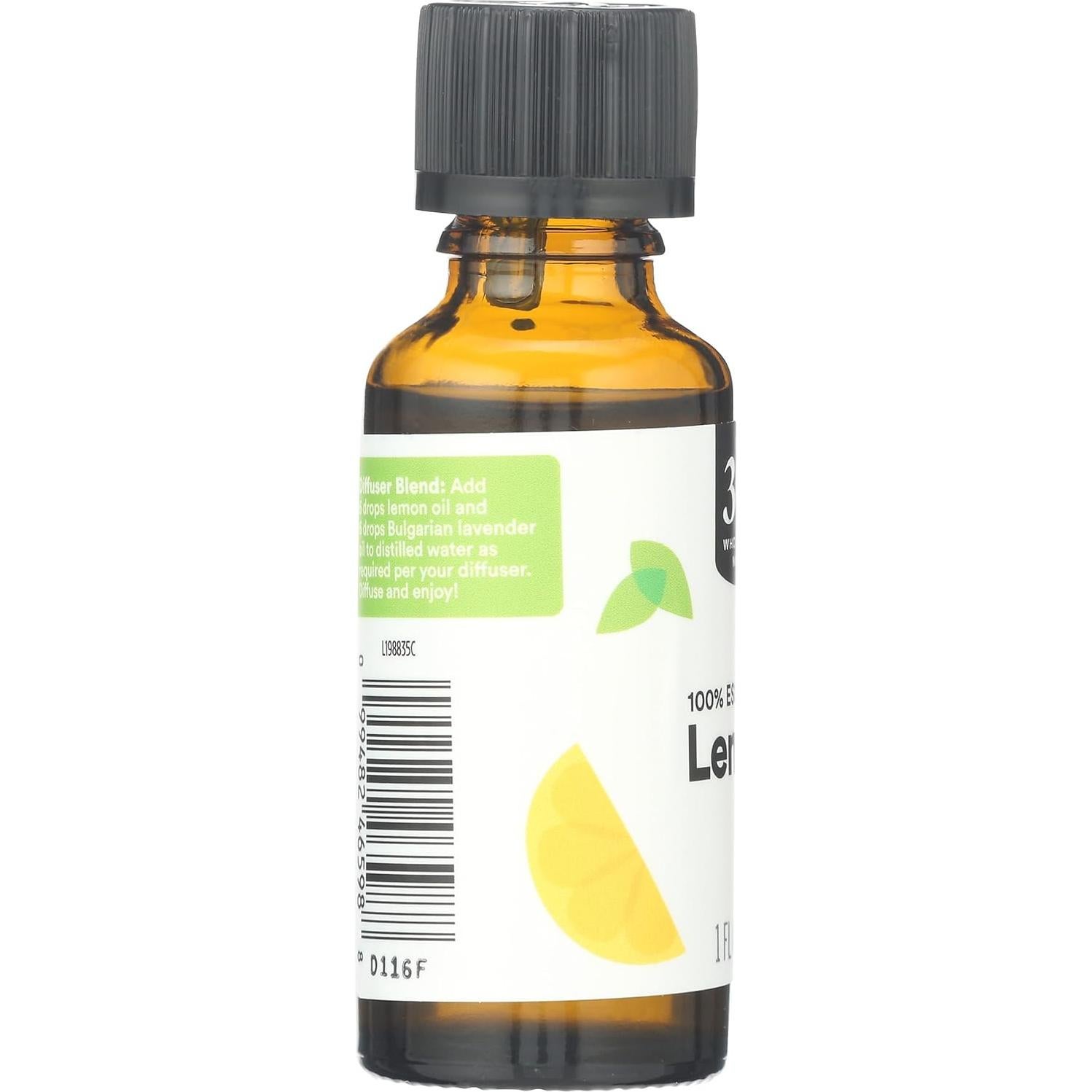 Aceite Esencial de Limón 100% Whole Foods Market 29.57 ml