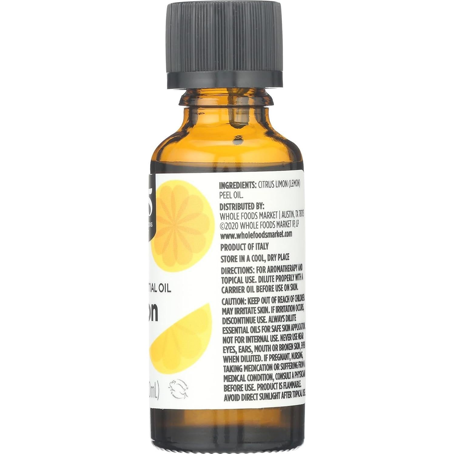 Aceite Esencial de Limón 100% Whole Foods Market 29.57 ml