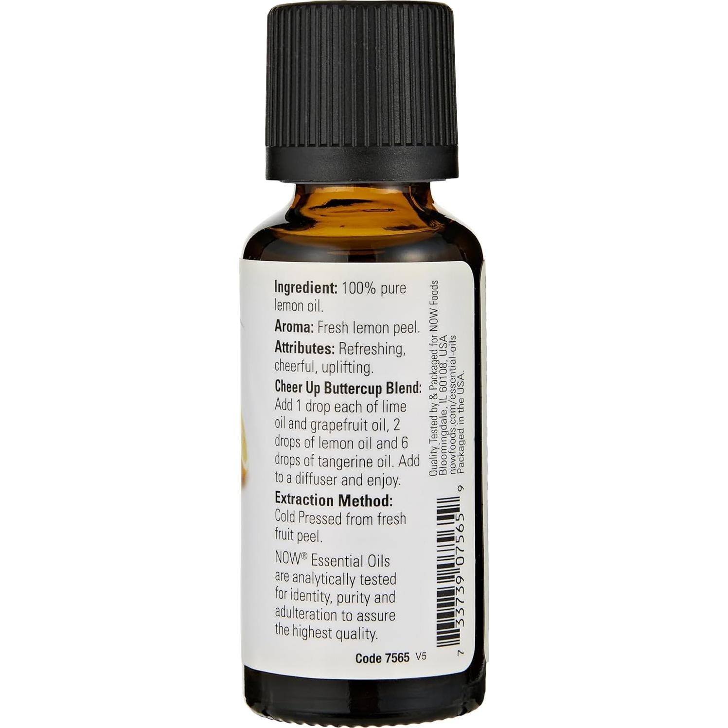 Aceite Esencial de Limón Now Foods 30 ml 100% Puro