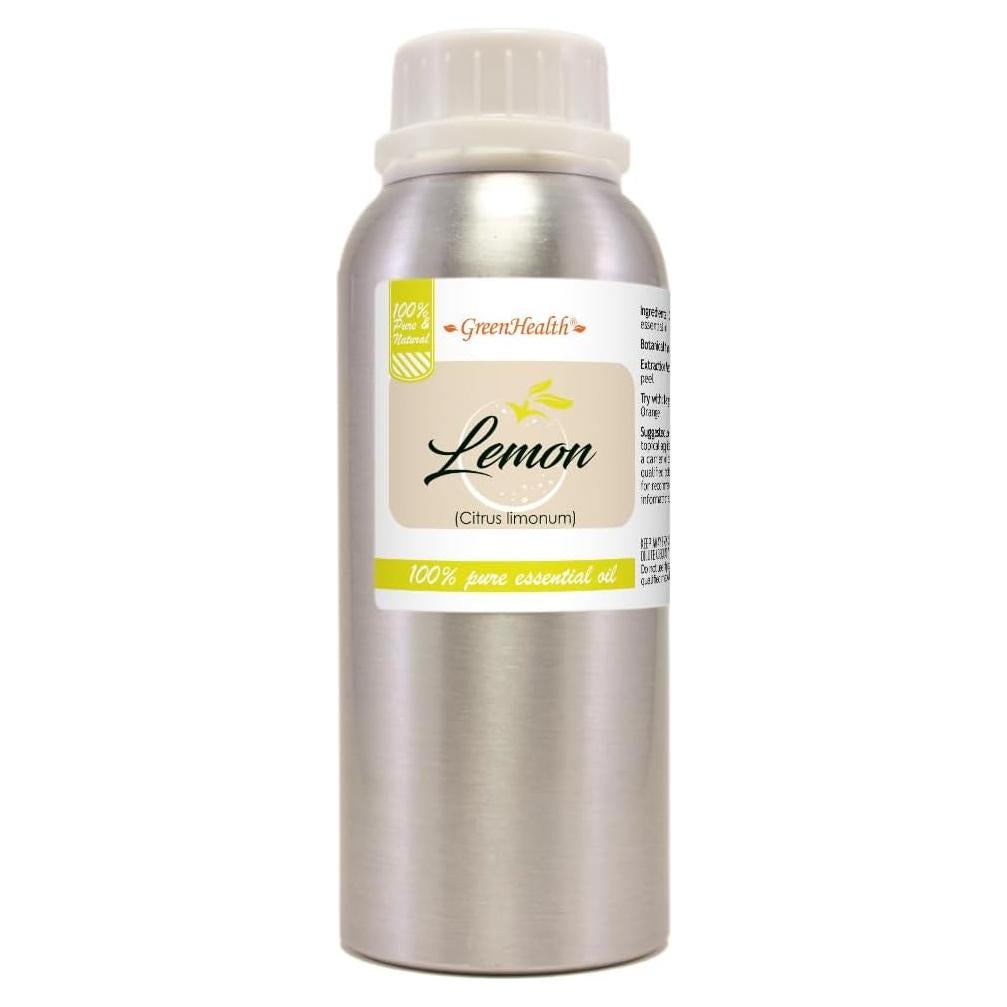 Aceite Esencial de Limón 237 ml - GreenHealth - Puro y Natural