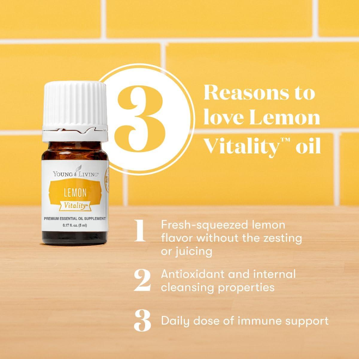 Aceite Esencial de Limón Young Living 5ml - 100% Puro
