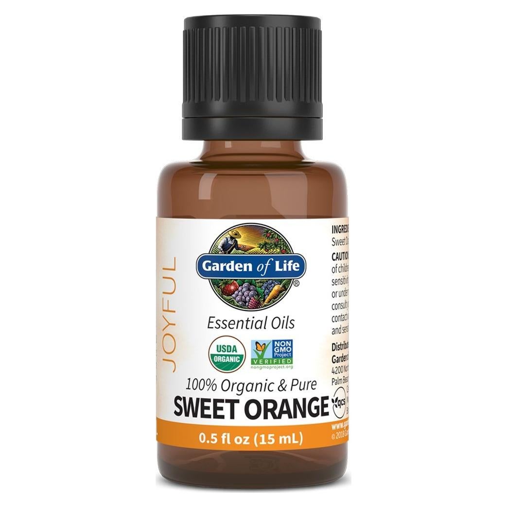 Aceite Esencial de Naranja Dulce Jardín de la Vida 15ml Orgánico