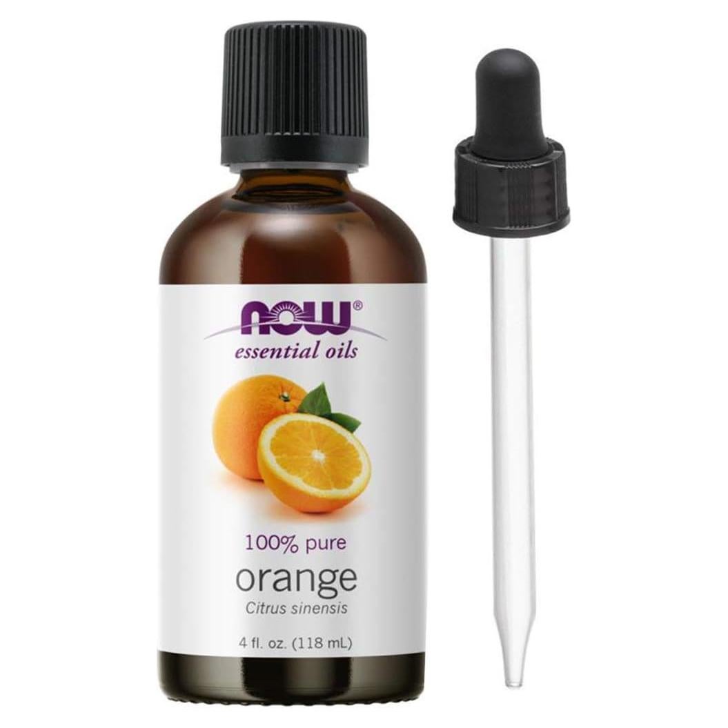 Aceite Esencial de Naranja Dulce NOW Foods 118ml + Gotero