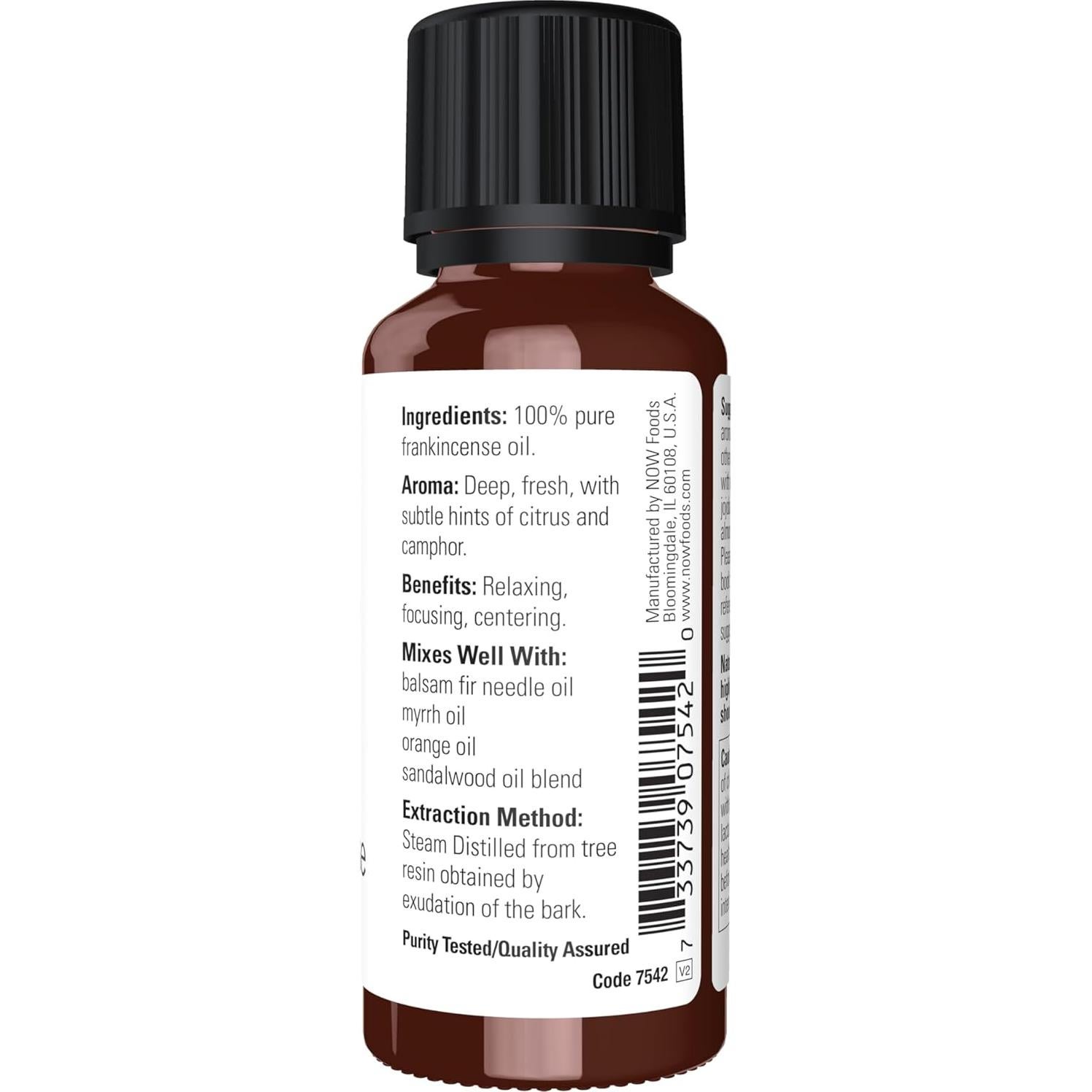 Aceite Esencial de Incienso Now 30ml - 100% Puro y Vegano