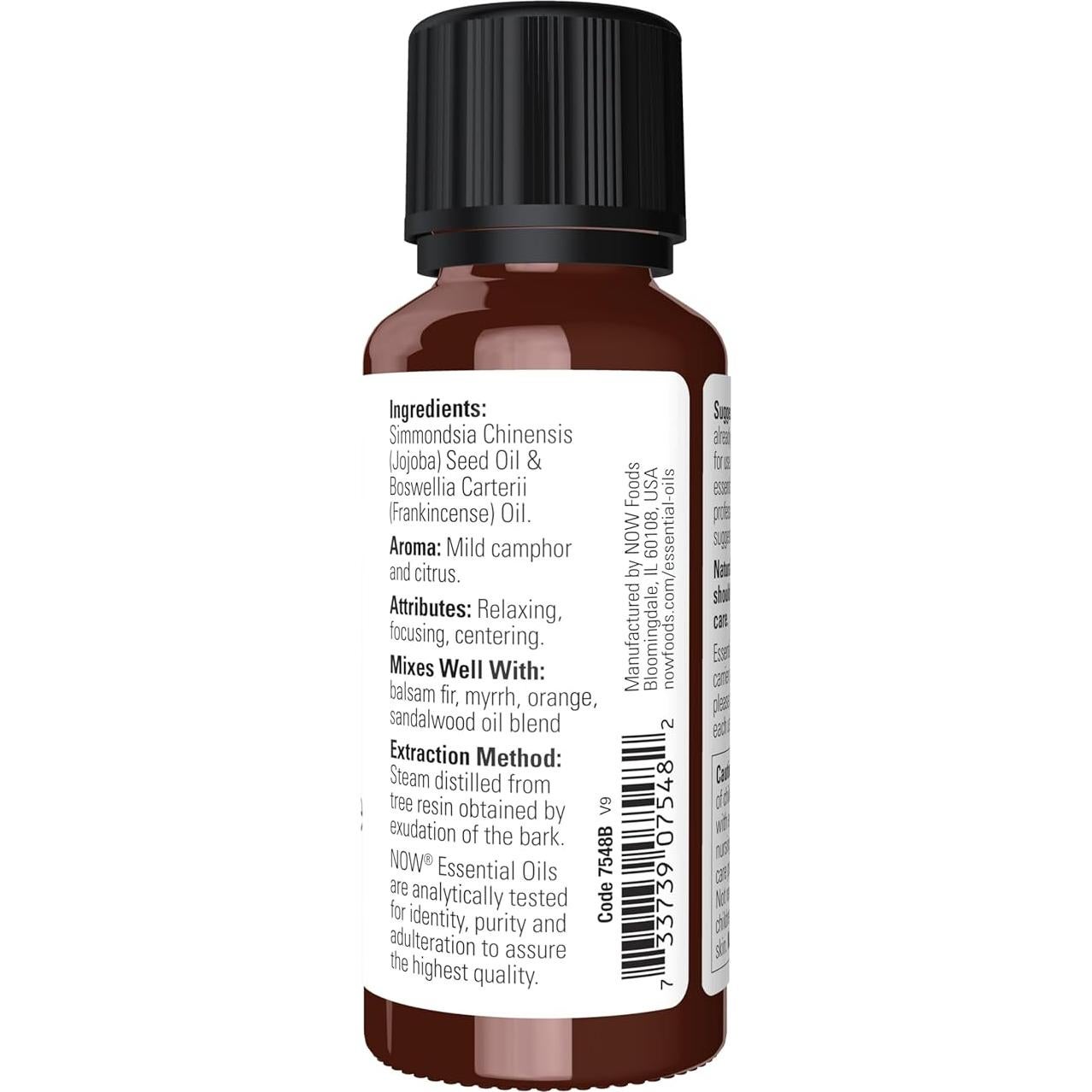 Aceite Esencial de Incienso NOW 20% en Jojoba 28.35g