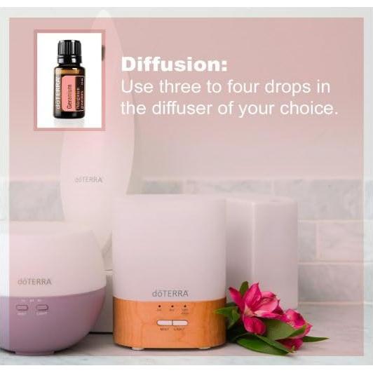 Aceite Esencial de Geranio doTERRA 15 mL - Cuidado Piel y Cabello