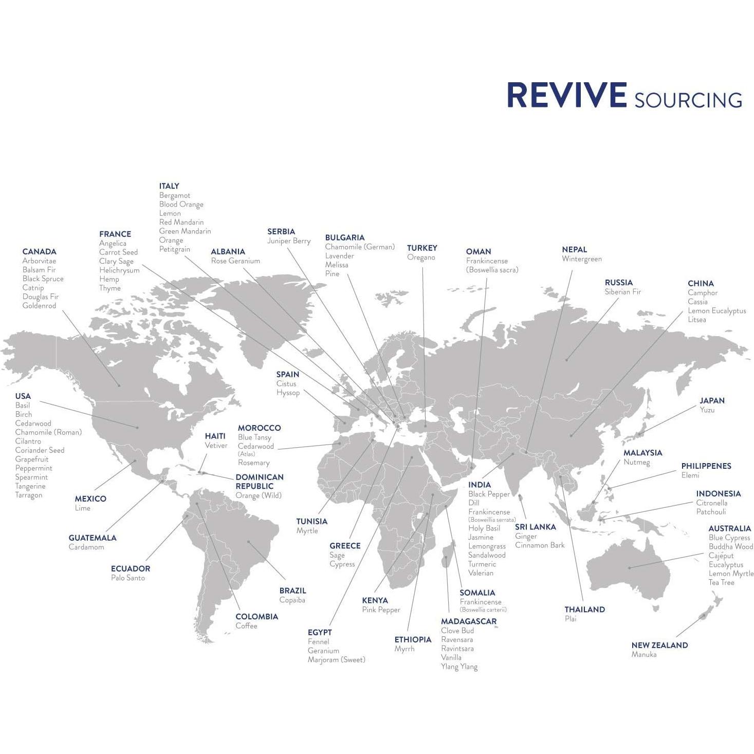 Aceite Esencial de Geranio REVIVE - 100% Puro, 45g, Aromaterapia