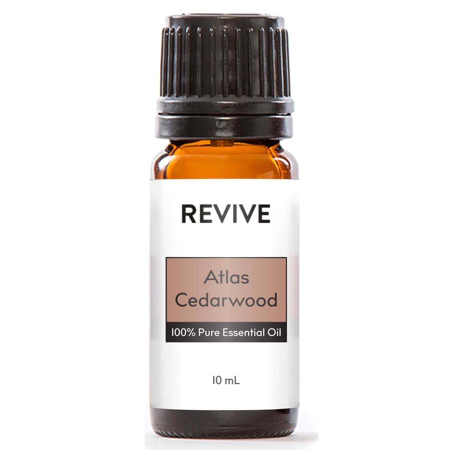 Aceite Esencial de Cedro Atlas REVIVE - 100% Puro Terapéutico