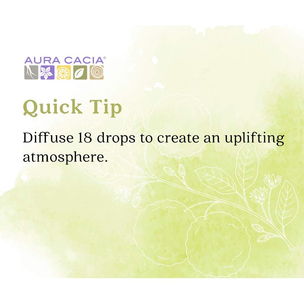 Aceite Esencial Bergamota Aura Cacia 14.79 ml 100% Puro