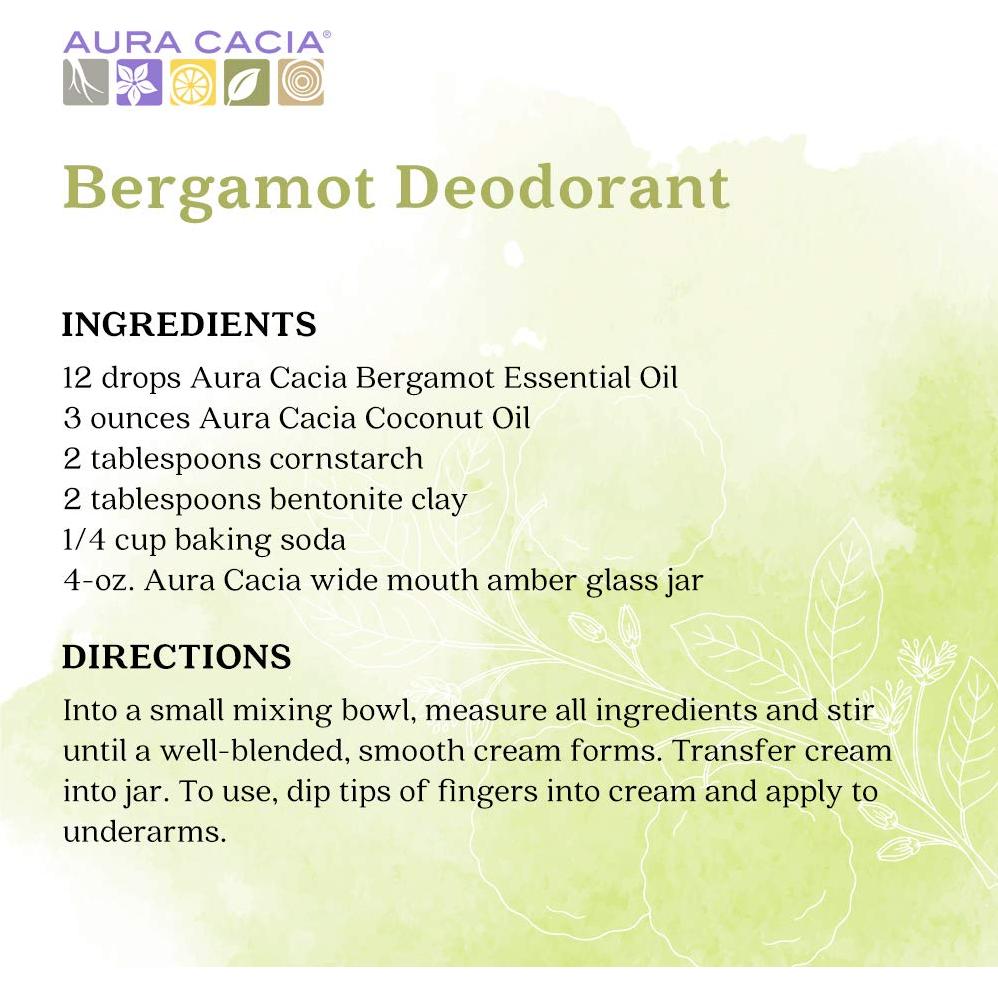 Aceite Esencial Bergamota Aura Cacia 14.79 ml 100% Puro