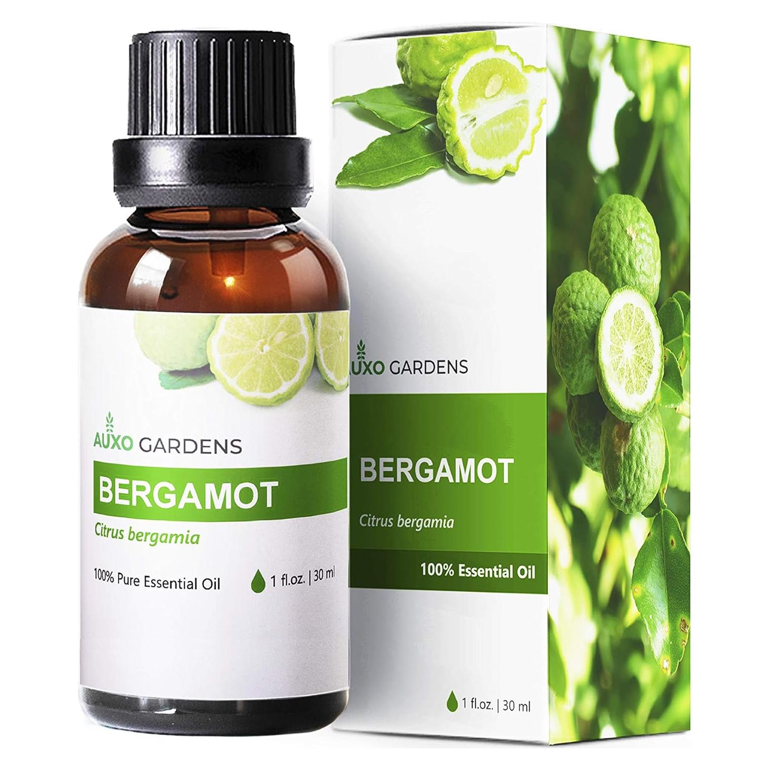 Aceite Esencial de Bergamota Auxo Gardens 30ml 100% Puro