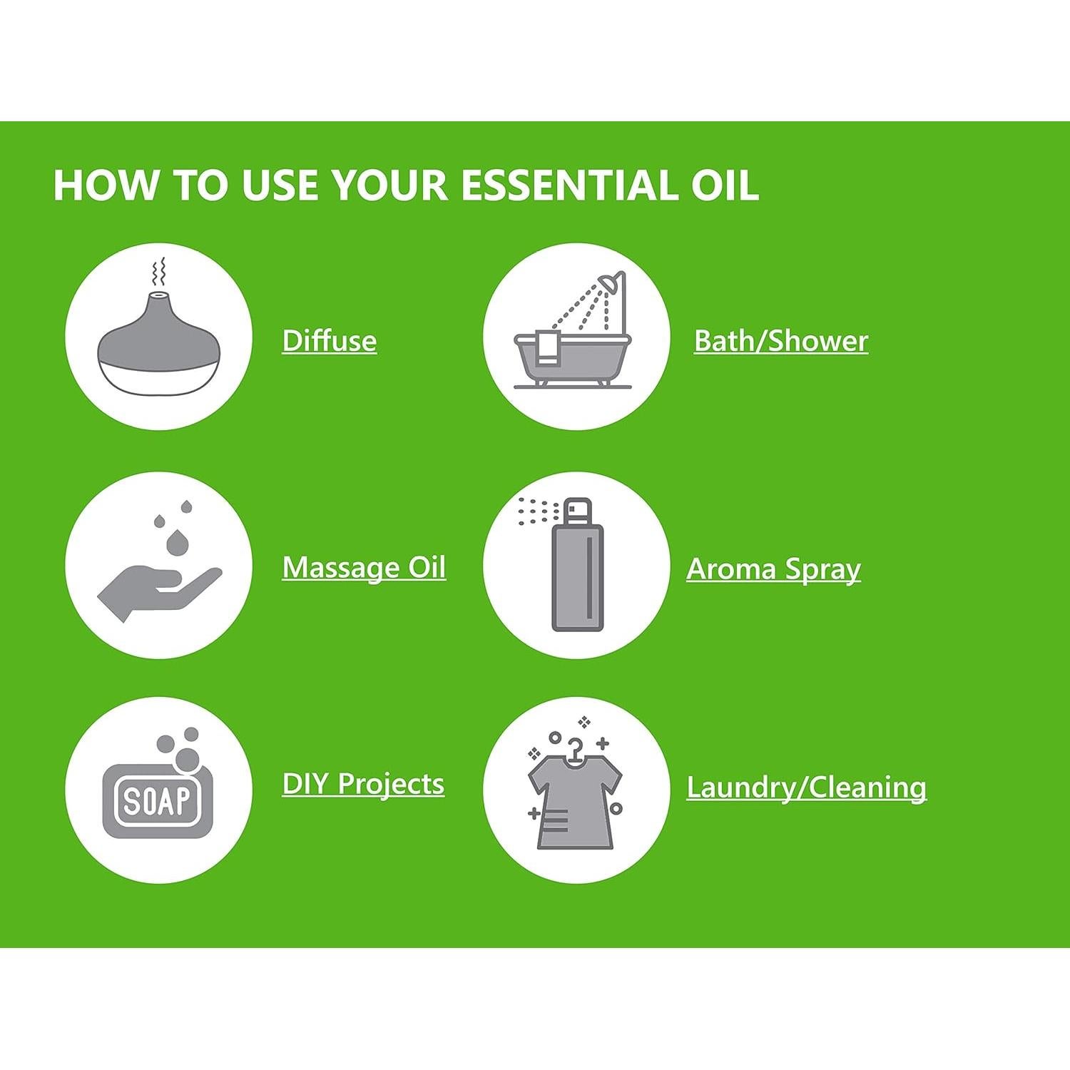 Aceite Esencial de Bergamota Auxo Gardens 30ml 100% Puro