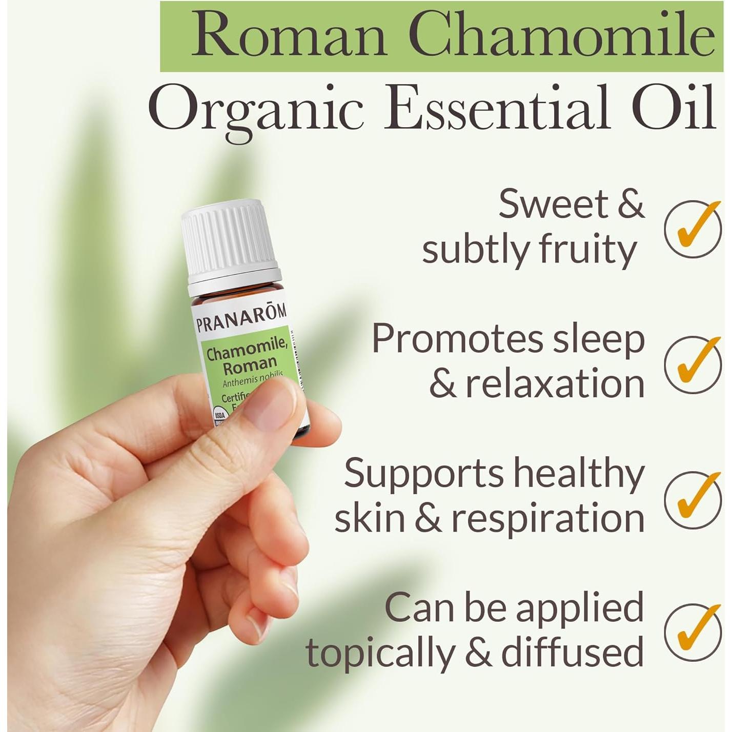 Aceite Esencial de Manzanilla Romana Pranarom 2ml - 100% Puro y Orgánico