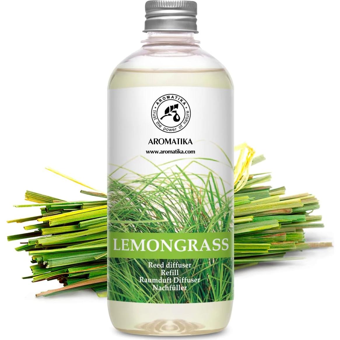 Recarga Difusor de Varilla AROMATIKA 500 ml Hierba Limón