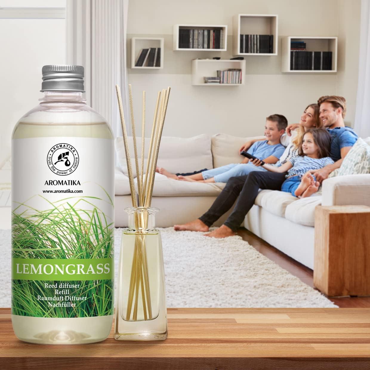 Recarga Difusor de Varilla AROMATIKA 500 ml Hierba Limón