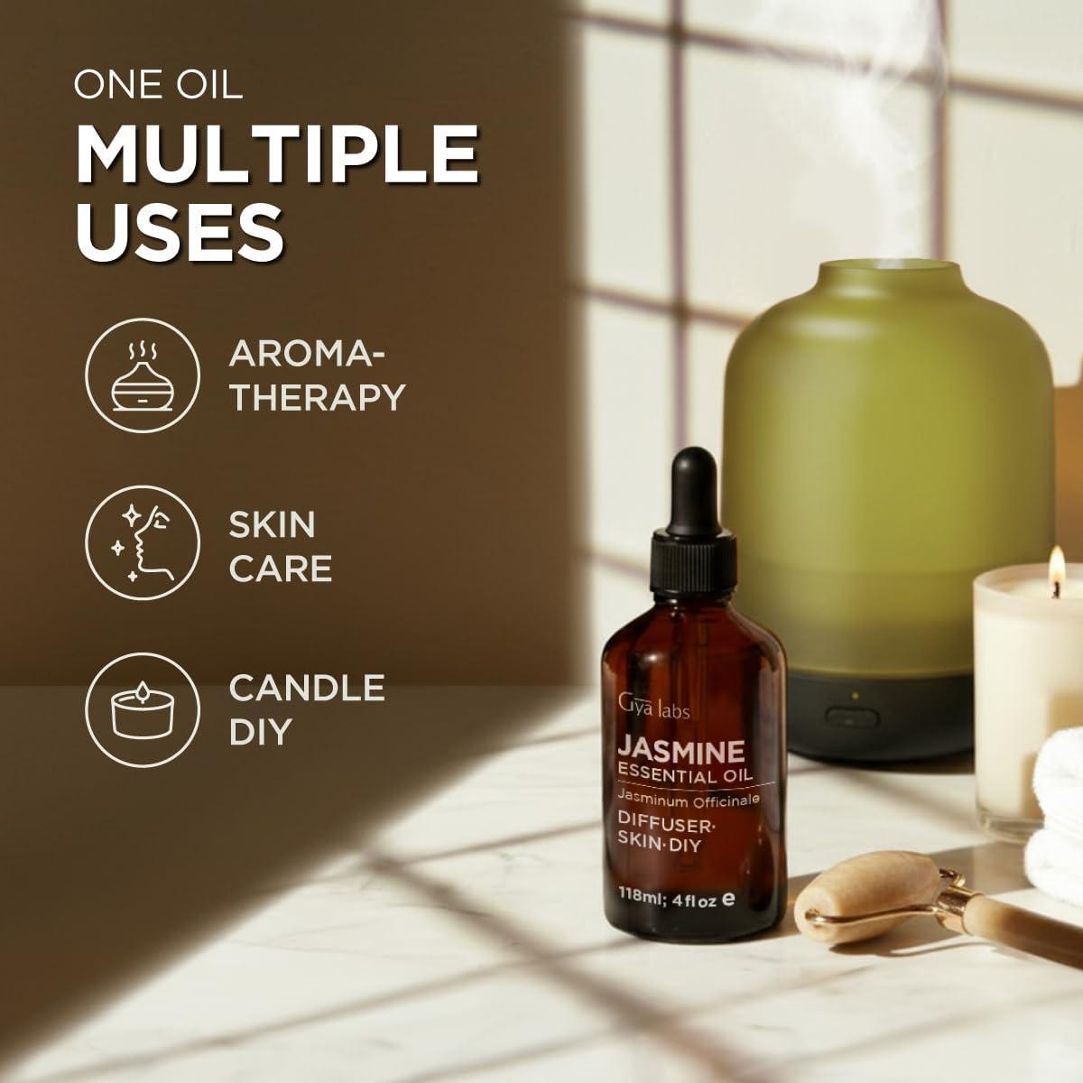 Aceite Esencial de Jazmín Gya Labs - 118 ml - 100% Puro