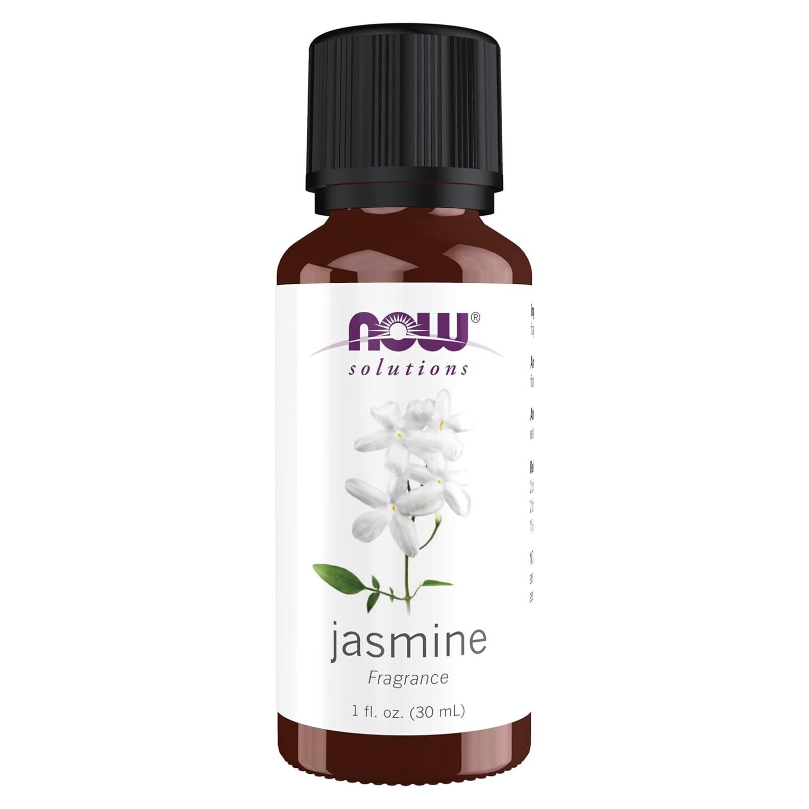 Aceite Esencial NOW Jazmín 100% Puro 28.35g Aromaterapia