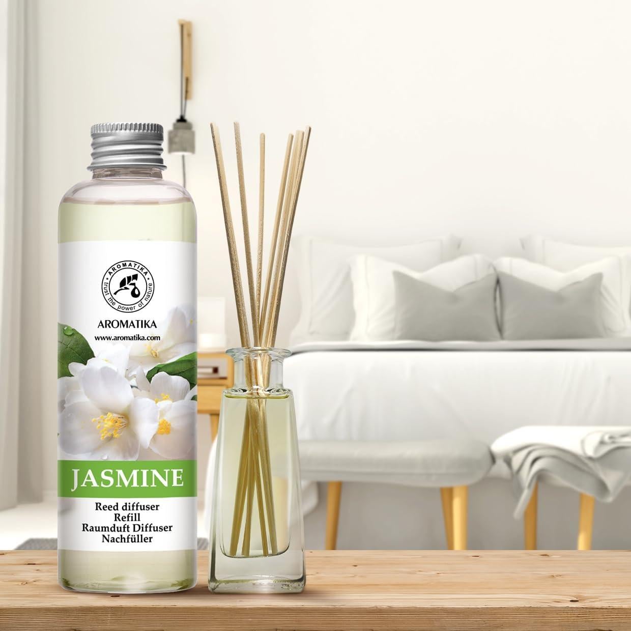 Aceite Esencial de Jazmín 200ml Aromatika - Recarga Difusor