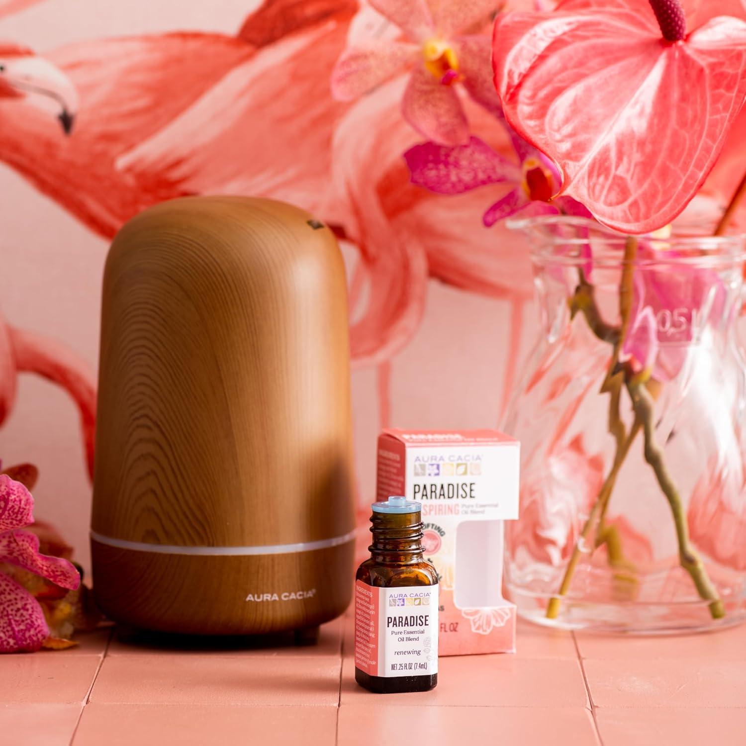 Mezcla de Aceites Esenciales Aura Cacia Paraíso 7.4 ml - Aroma Ligero