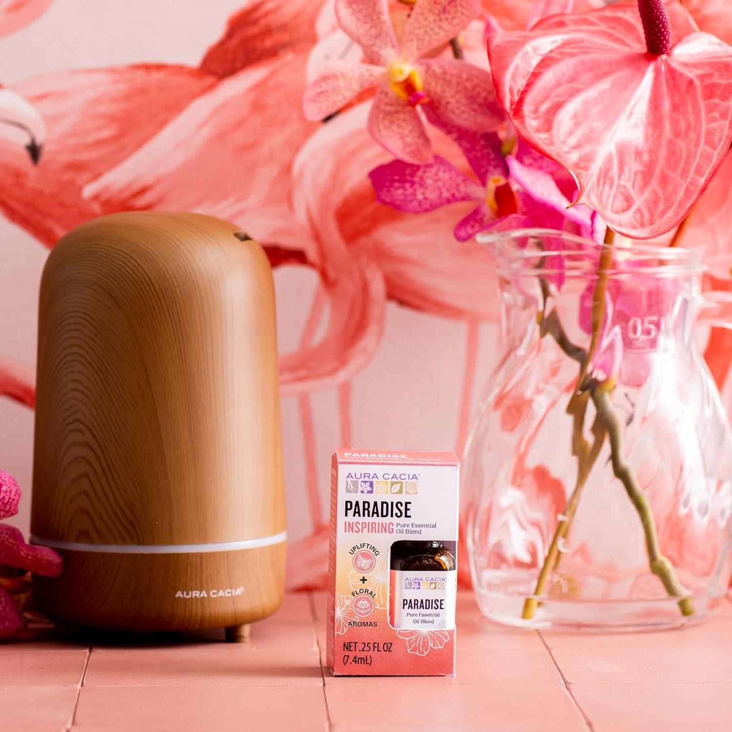 Mezcla de Aceites Esenciales Aura Cacia Paraíso 7.4 ml - Aroma Ligero