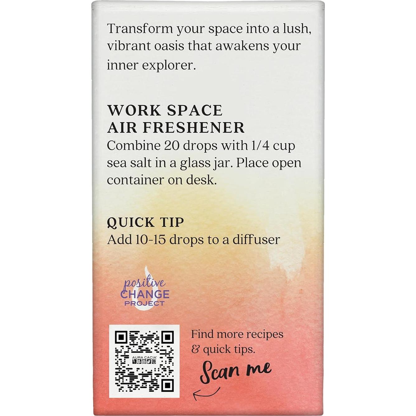 Mezcla de Aceites Esenciales Aura Cacia Paraíso 7.4 ml - Aroma Ligero