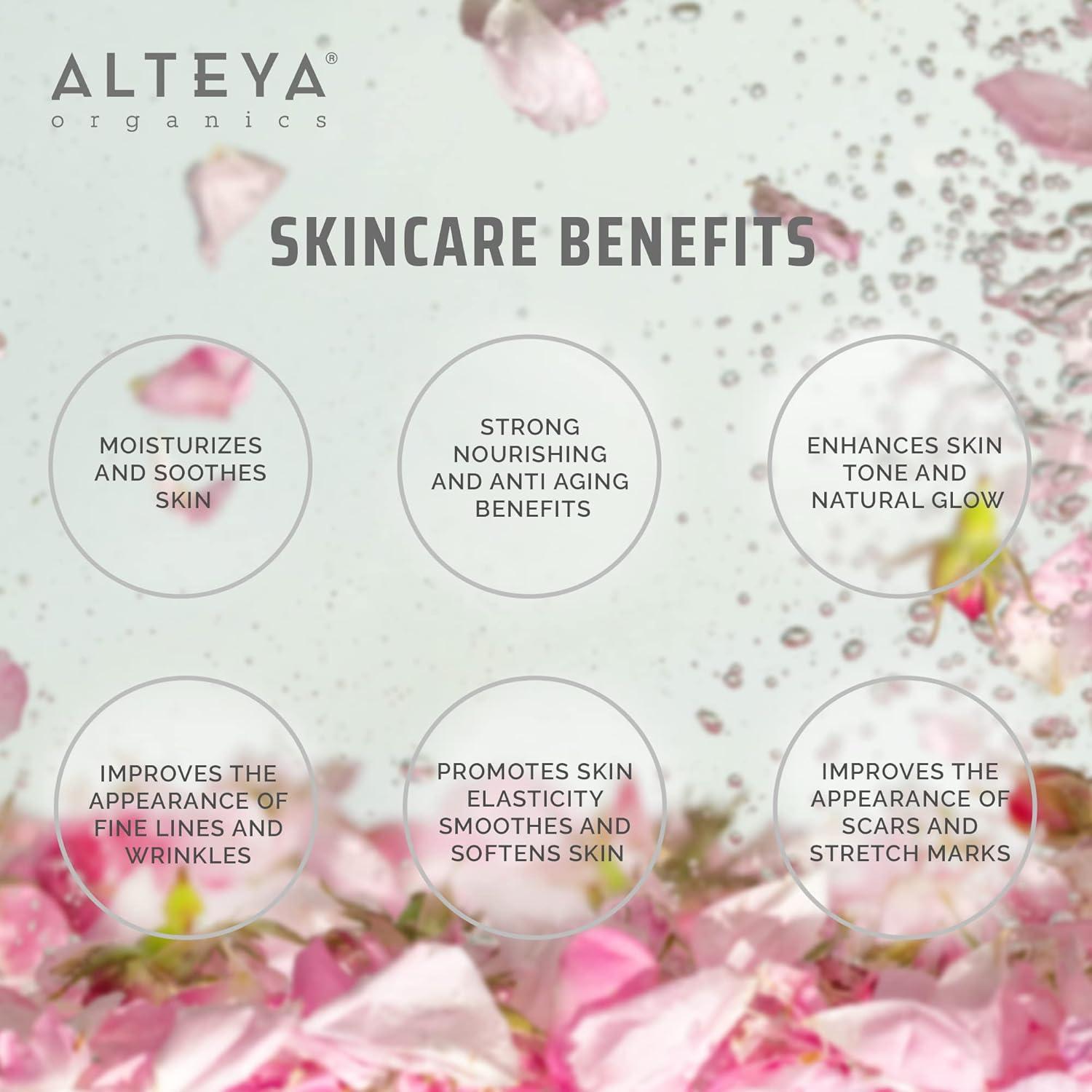 Aceite Esencial Orgánico de Rosa Damascena Alteya 10ml