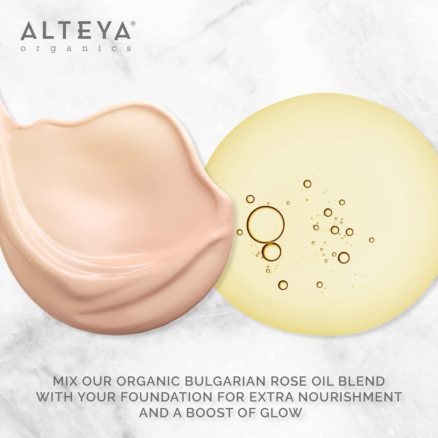 Aceite Esencial Orgánico de Rosa Damascena Alteya 10ml