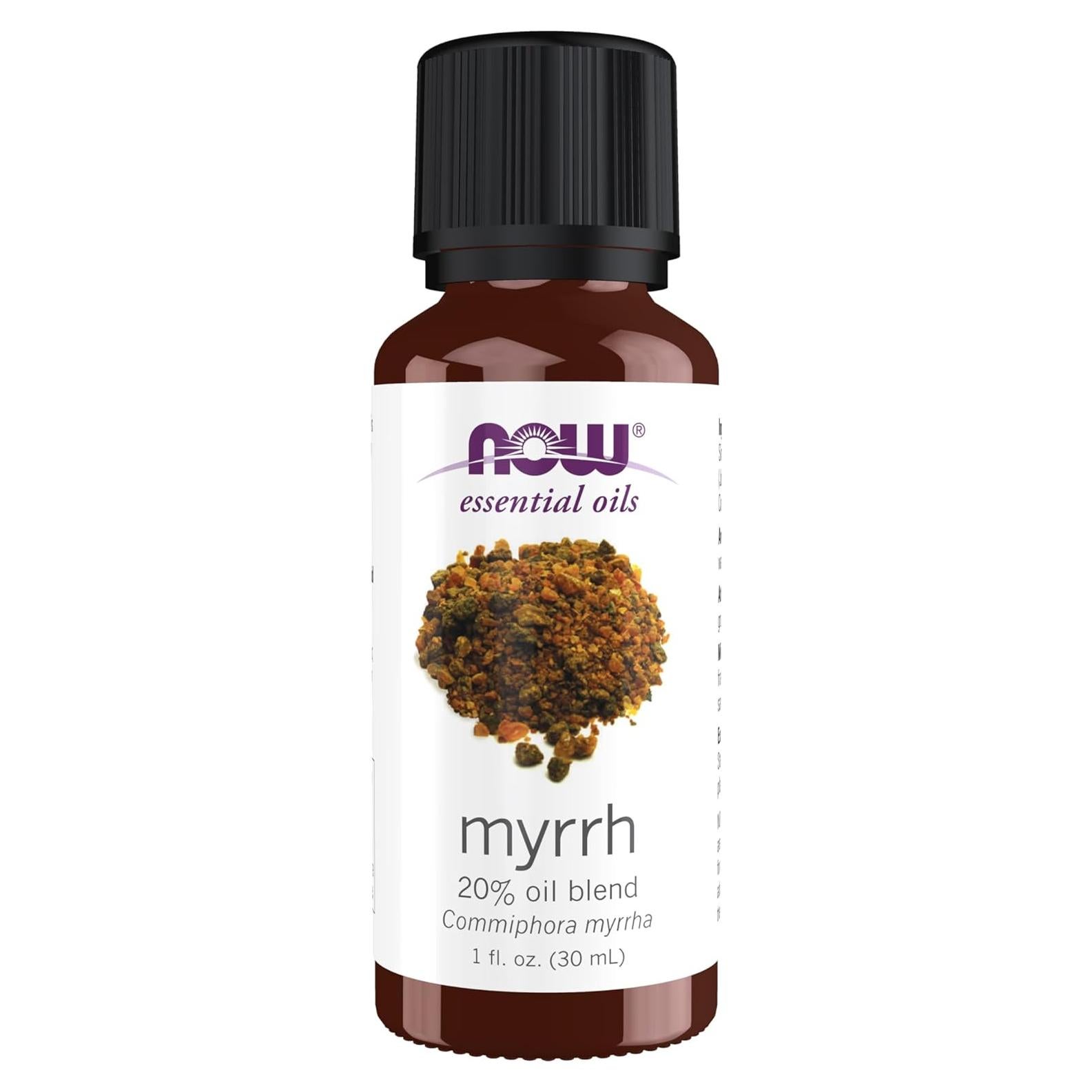 Aceite Esencial de Mirra NOW 28.35g - Aromaterapia Pura