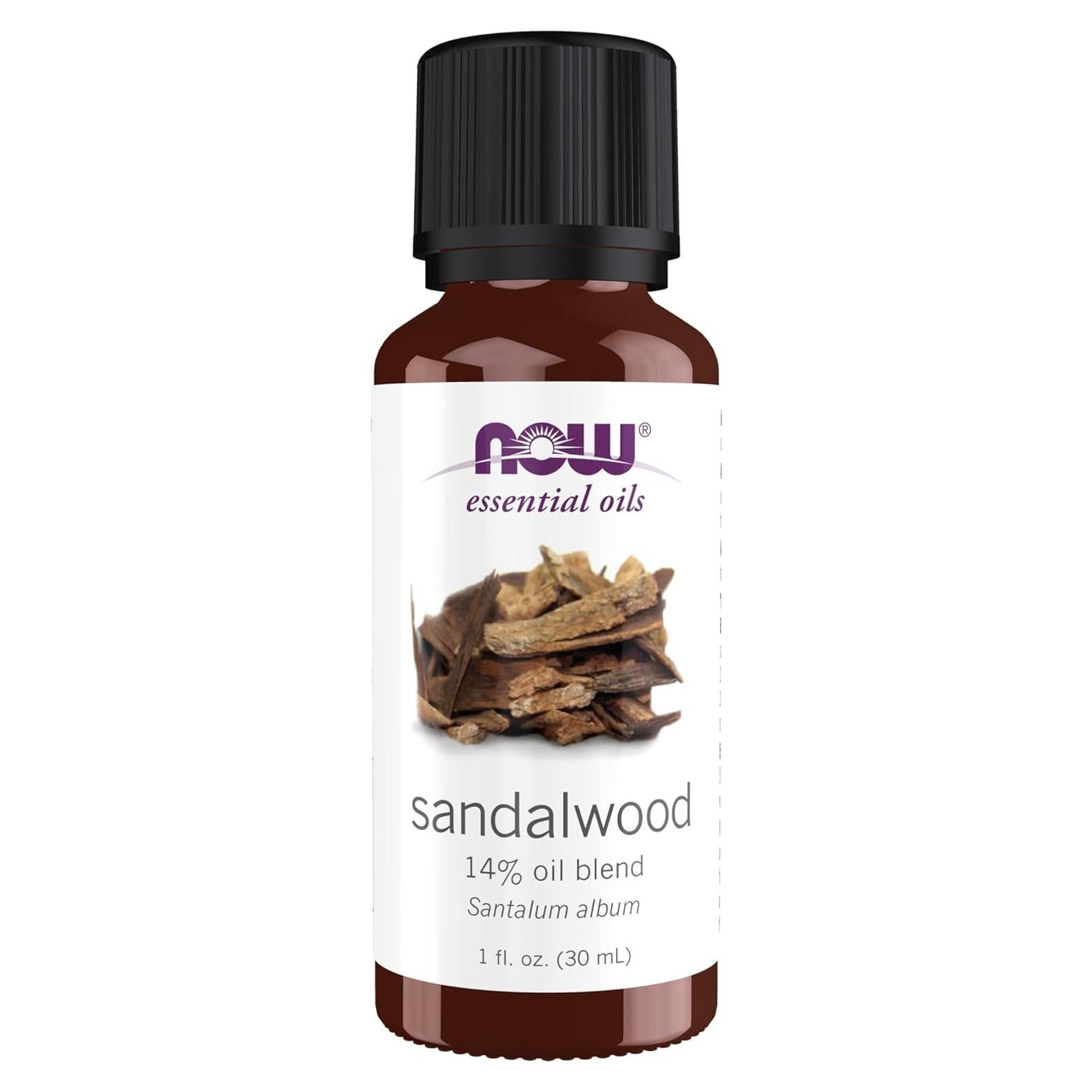 Aceite Esencial de Sándalo NOW 28.35g - Aromaterapia Natural