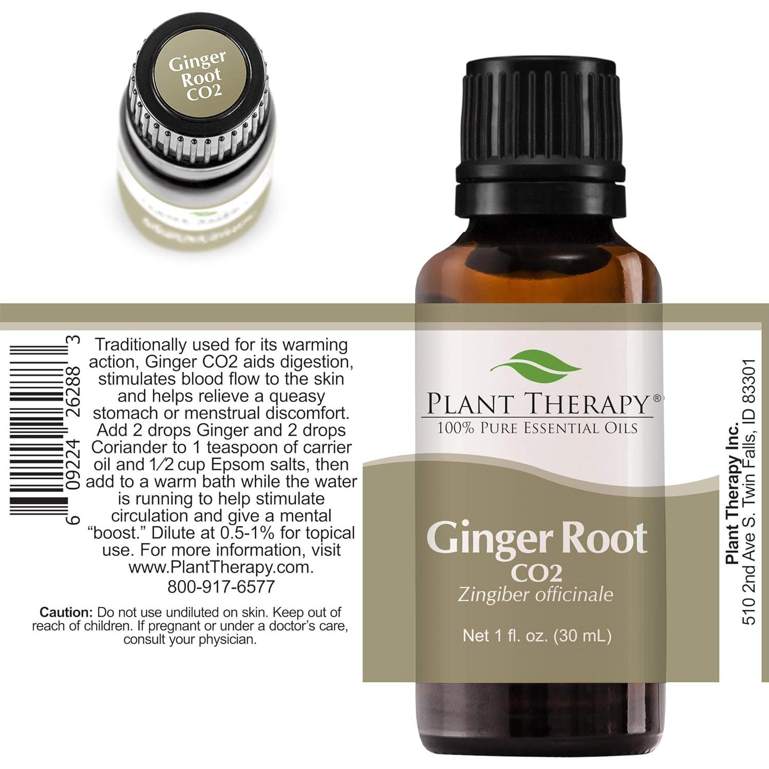 Aceite Esencial de Jengibre CO2 100% Puro 30 mL Plant Therapy