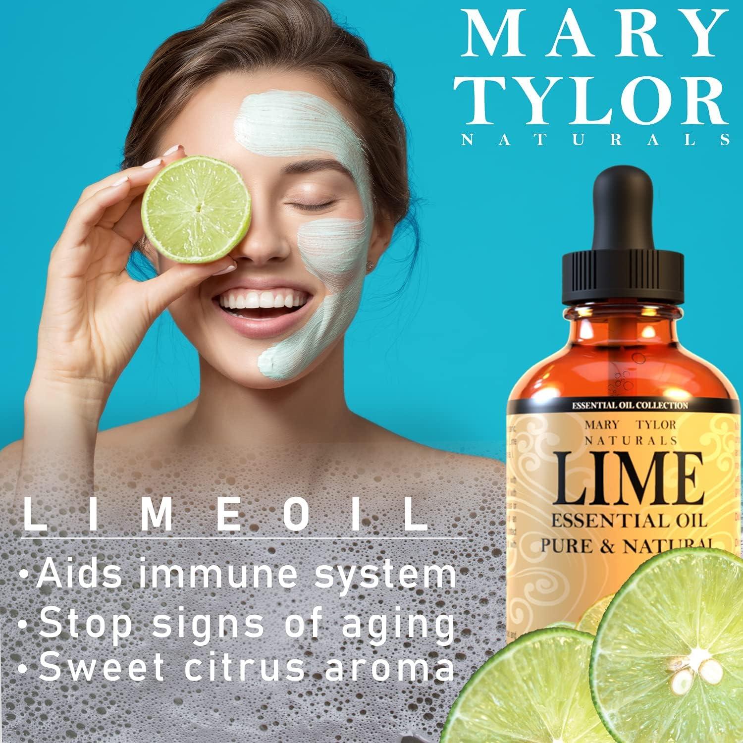 Aceite Esencial de Lima 118 ml Mary Tylor Naturals 100% Puro