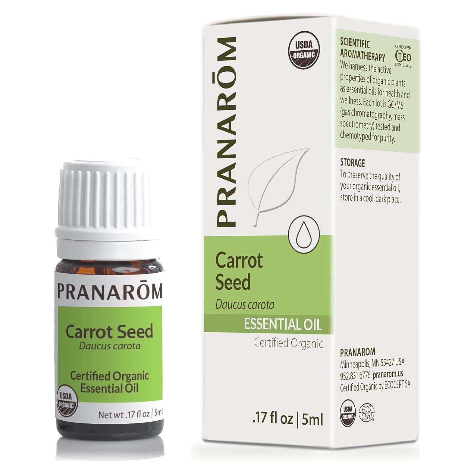 Aceite Esencial de Semilla de Zanahoria Pranarom 5ml Orgánico