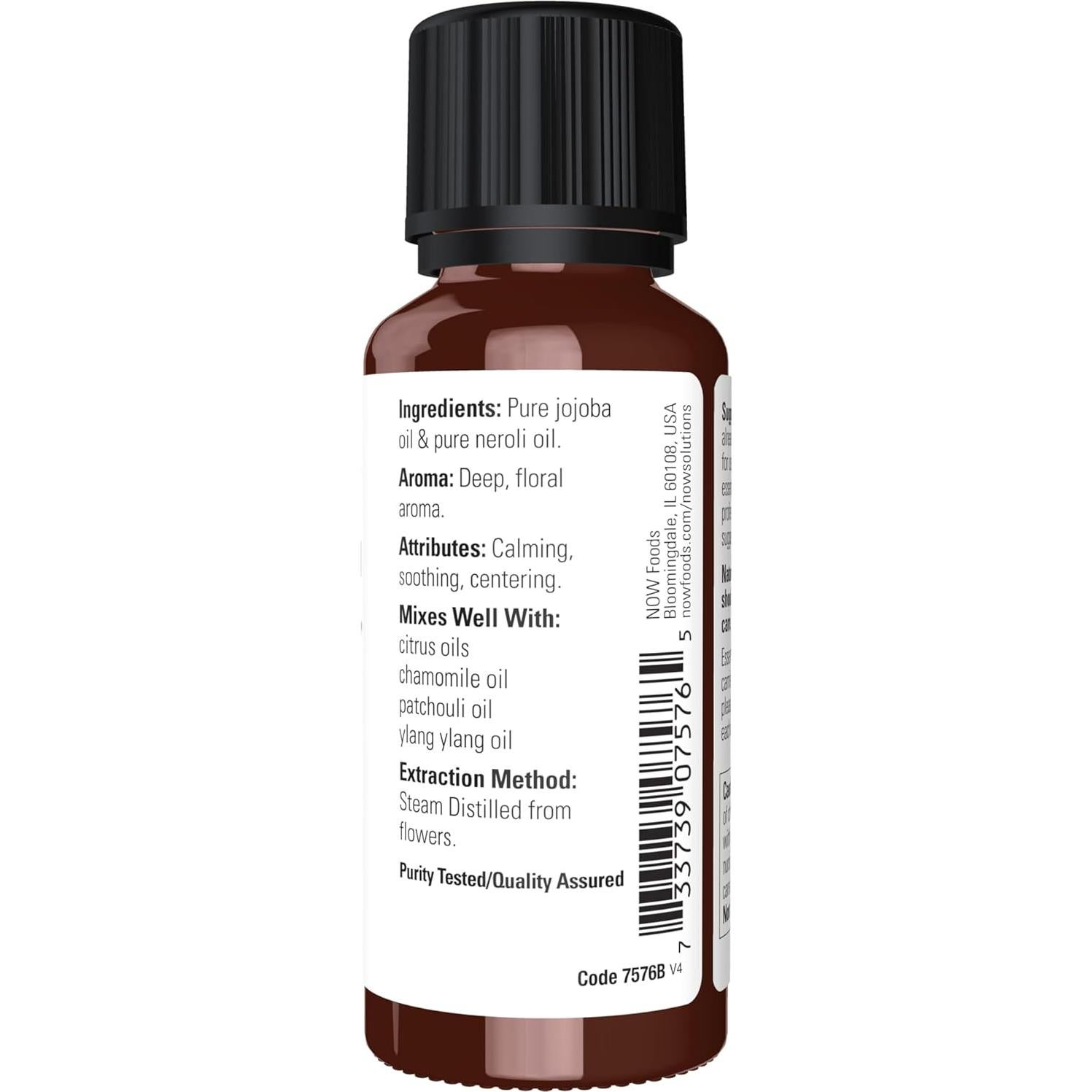 Aceite Esencial de Neroli NOW 28.35 ml 100% Puro Vegano