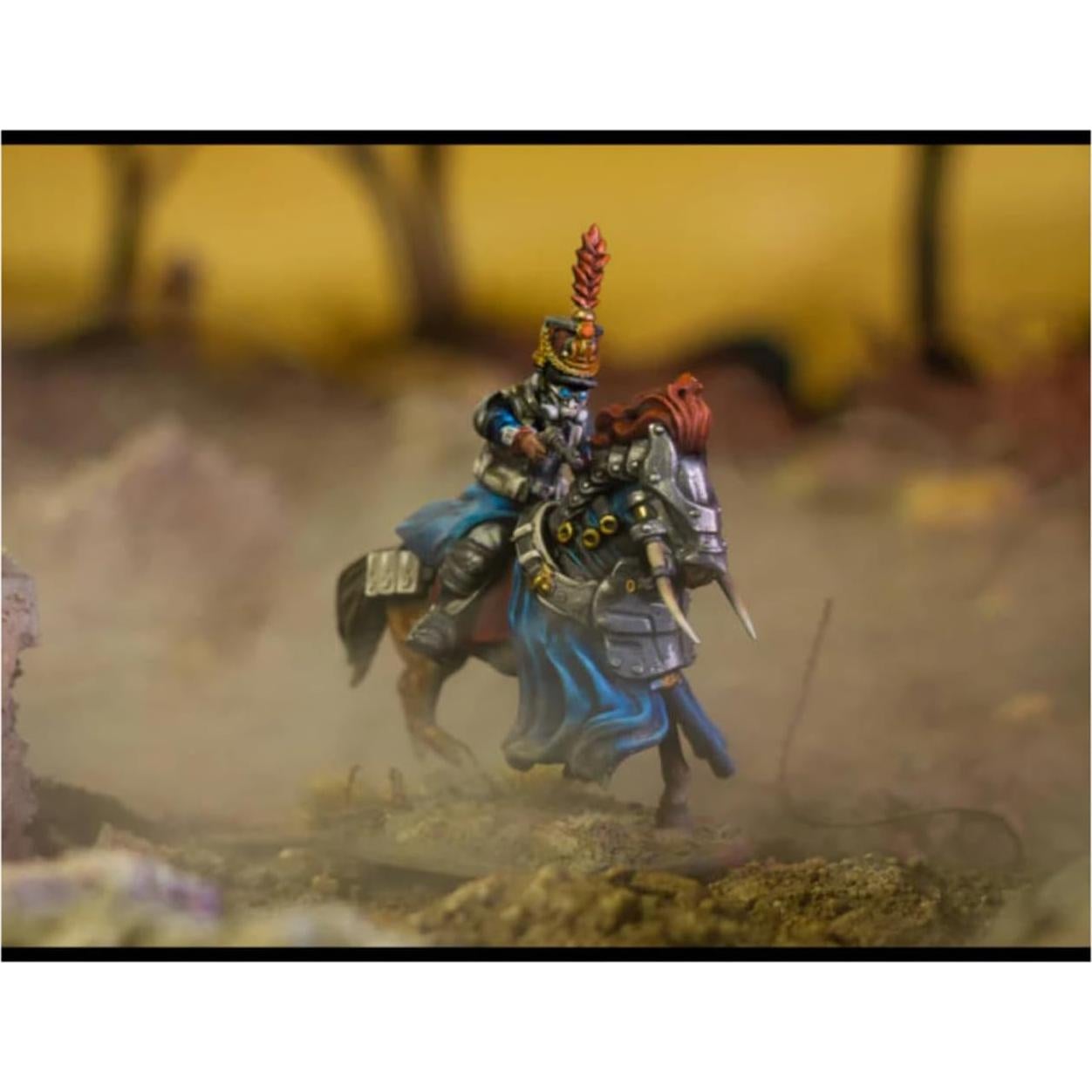 Caballería Les Grognards Wargames Atlantic - 9 Figuras 28mm