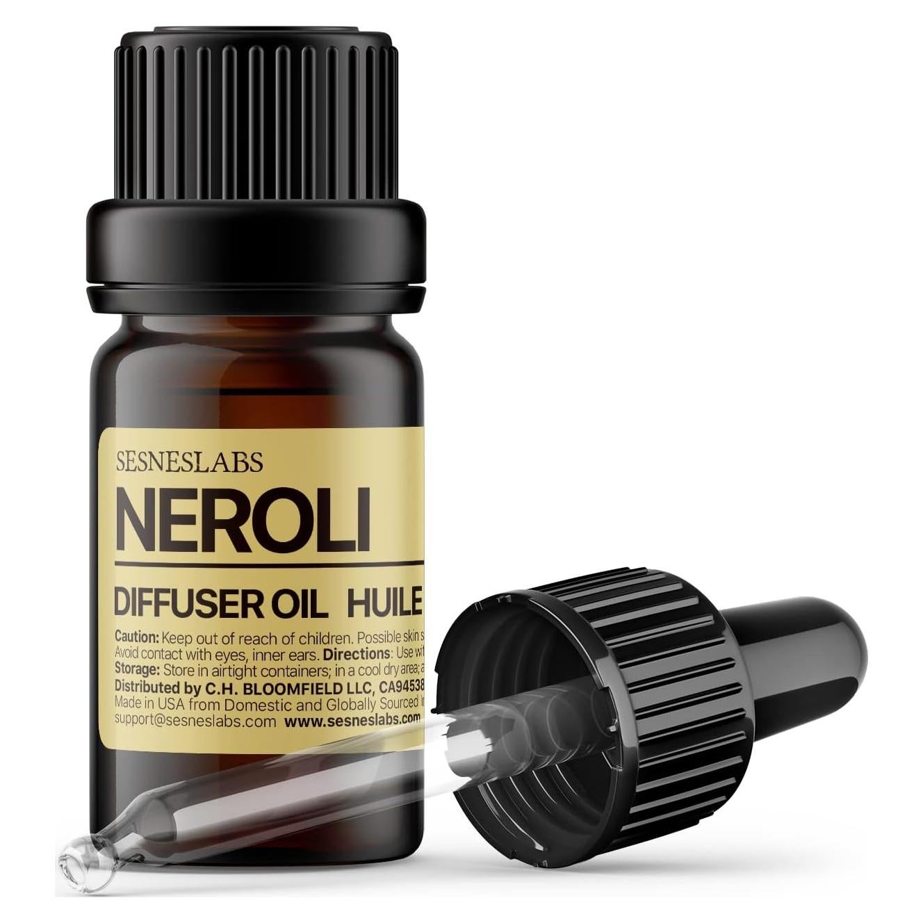 Aceite Difusor de Neroli Sesneslabs 9.86 ml - Aroma de Lujo