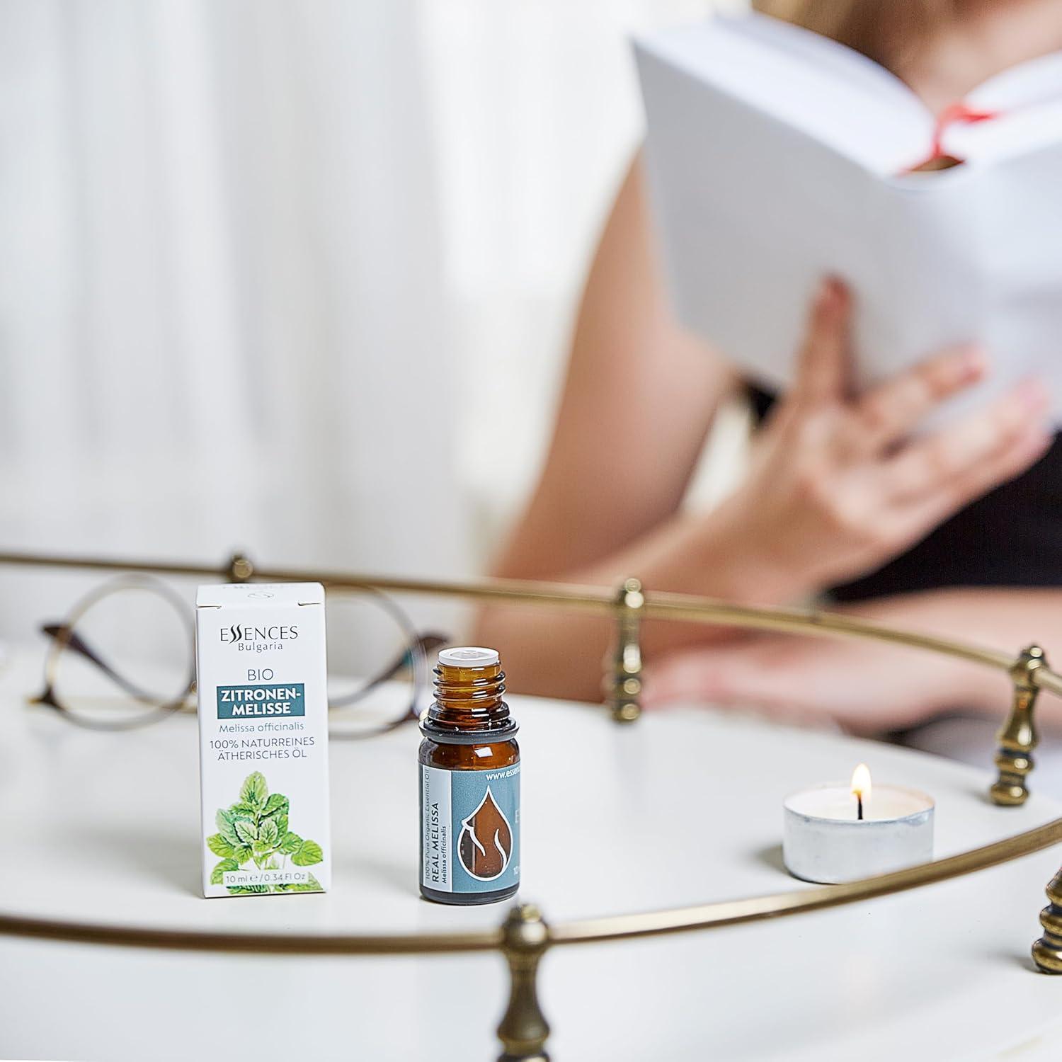 Aceite Esencial de Melissa Orgánico Essences Bulgaria 5ml 100% Puro