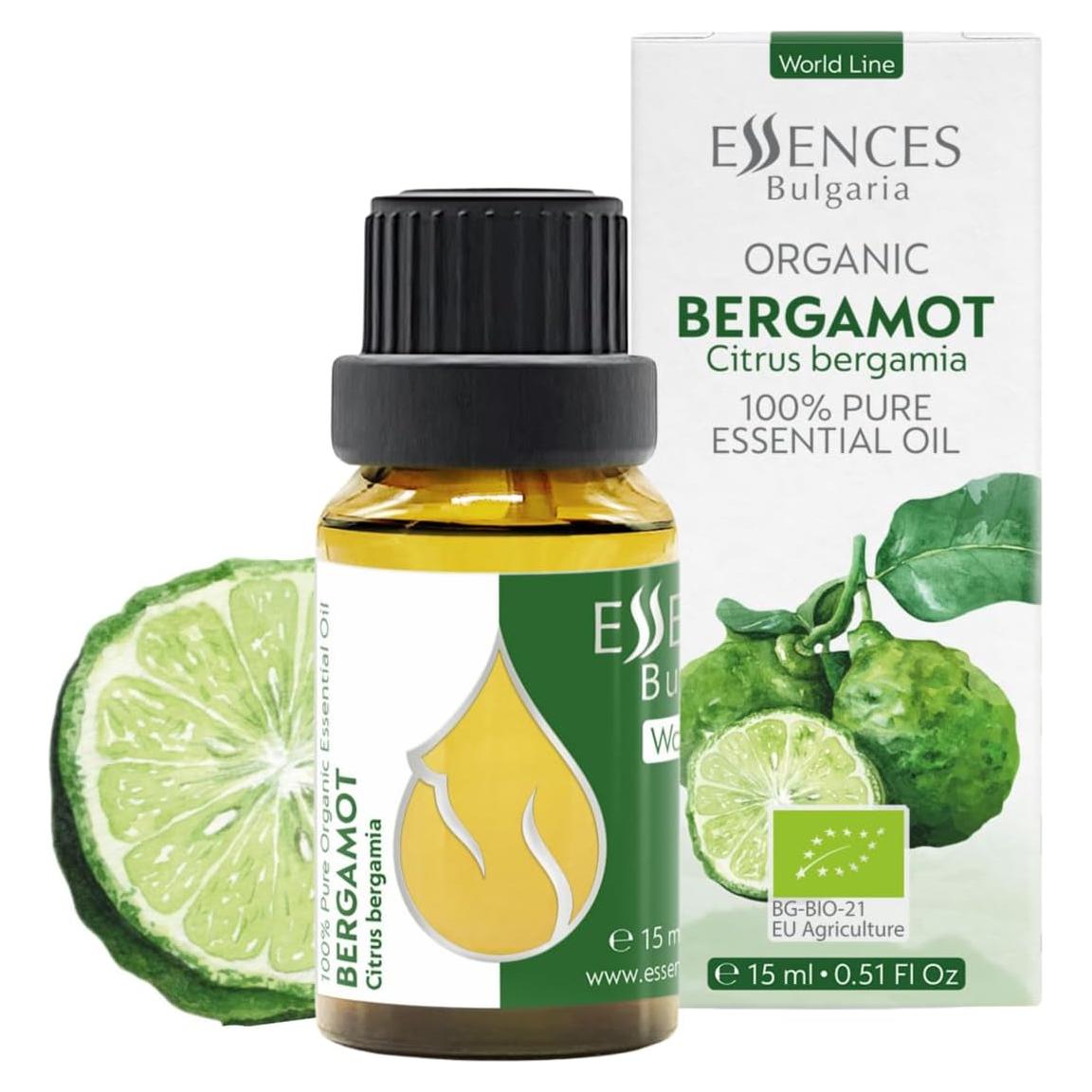 Aceite Esencial de Bergamota Orgánico Essences Bulgaria 15ml 100% Puro