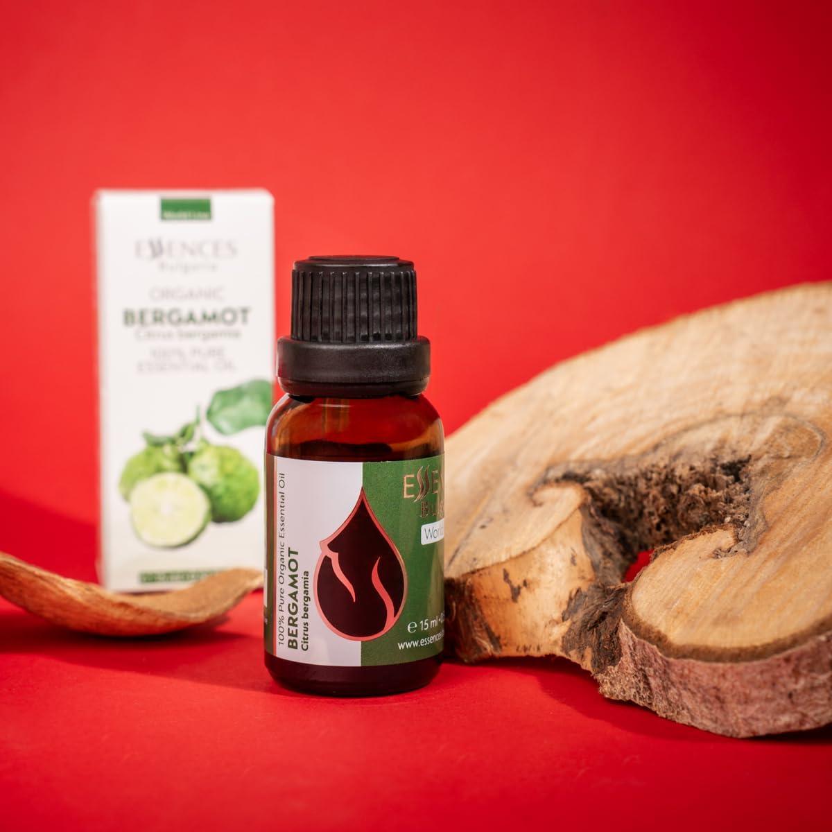 Aceite Esencial de Bergamota Orgánico Essences Bulgaria 15ml 100% Puro