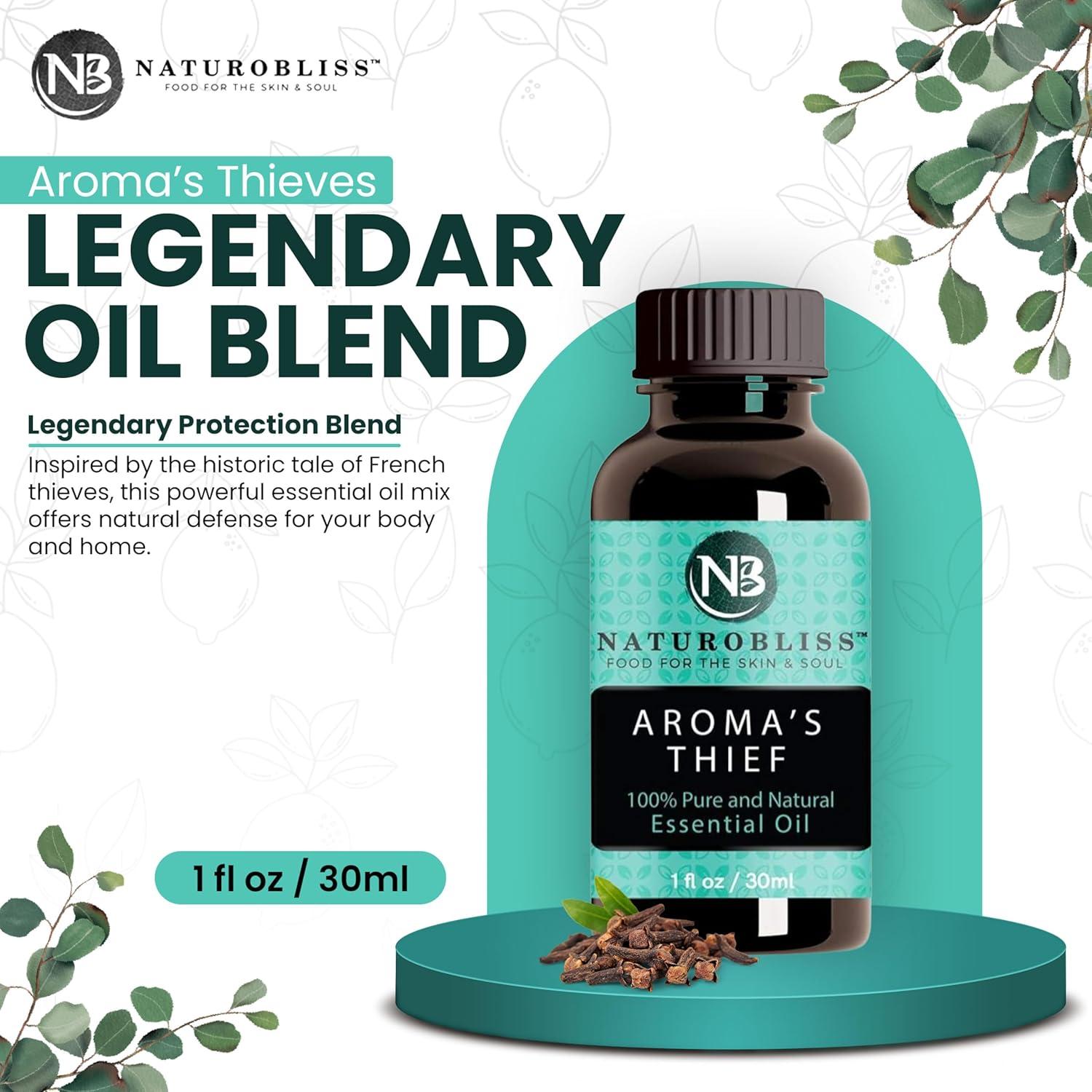 Mezcla de Aceites Esenciales Aroma's Thief NaturoBliss 30ml